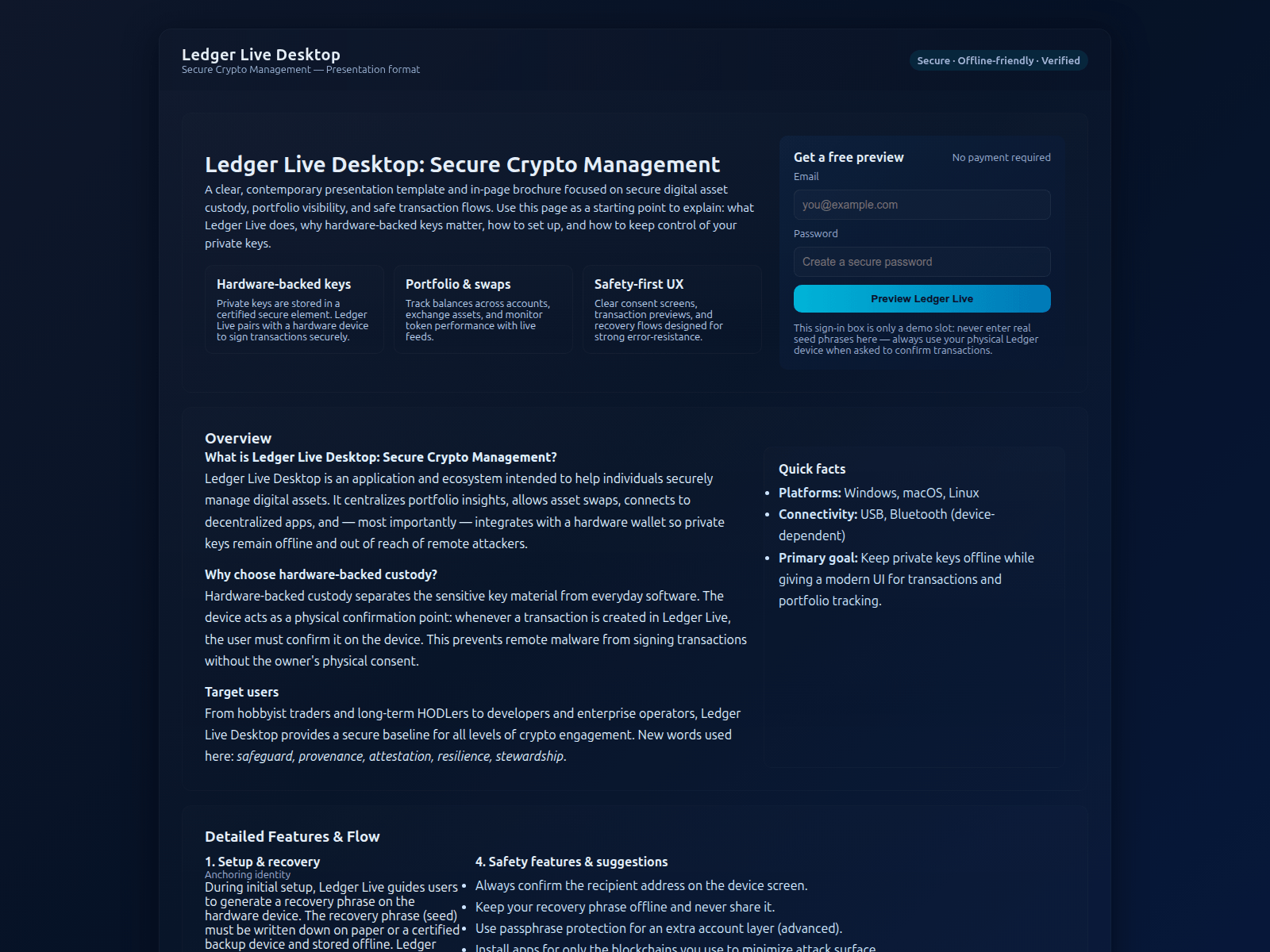 Screenshot of desktop-live-ledzarr.pages.dev