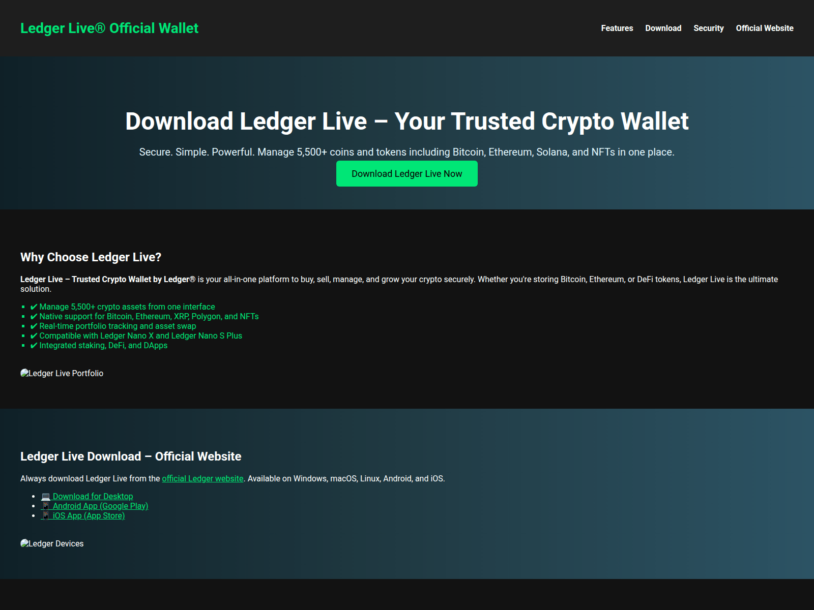 Screenshot of acc-ledger-starts.pages.dev