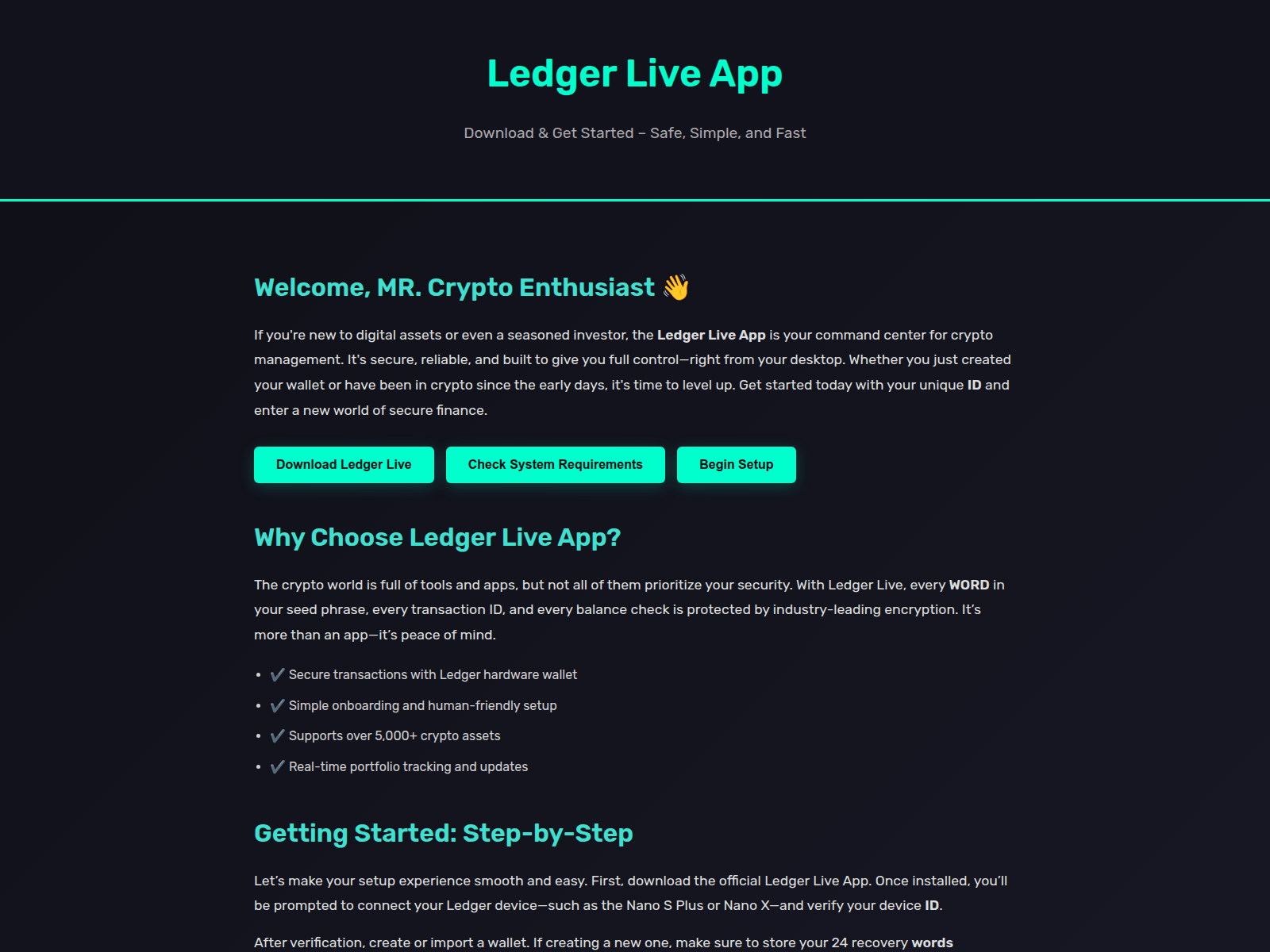 Screenshot of ledger-liv-doownload-auth.pages.dev