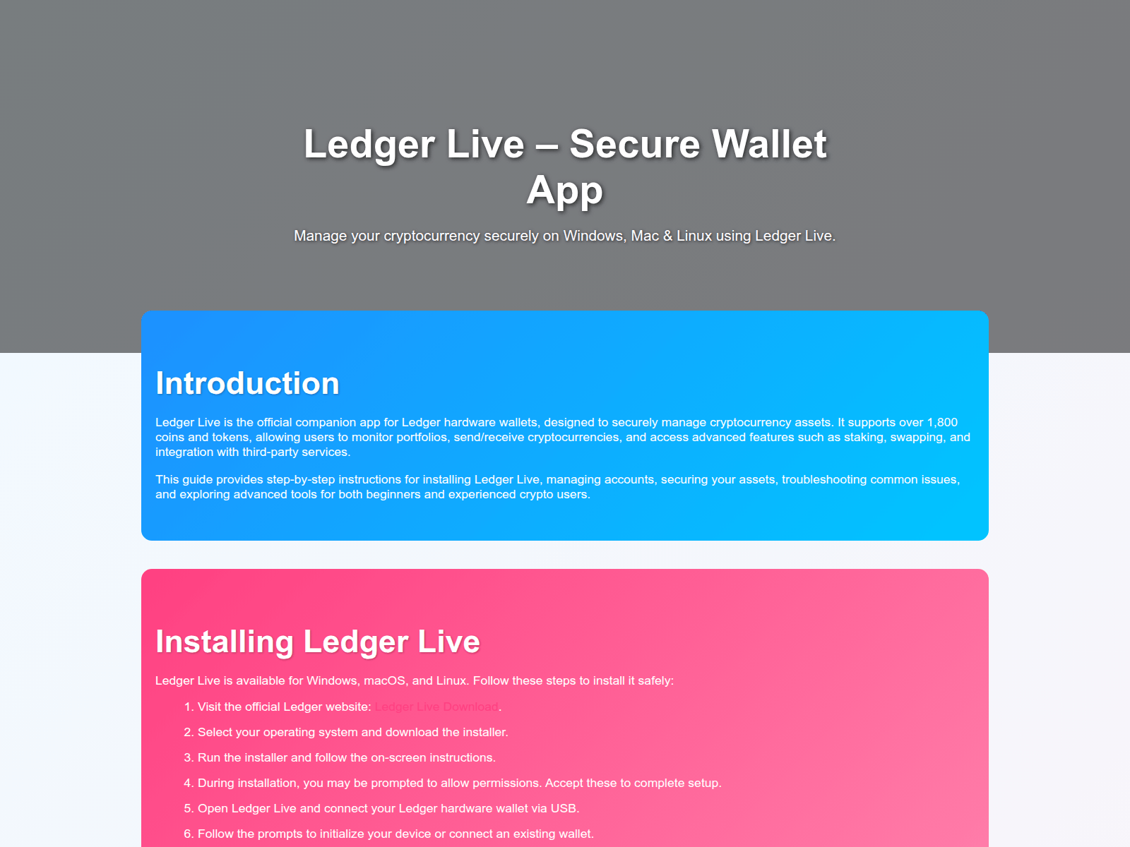 Screenshot of ladgr-liv-sec-app.pages.dev