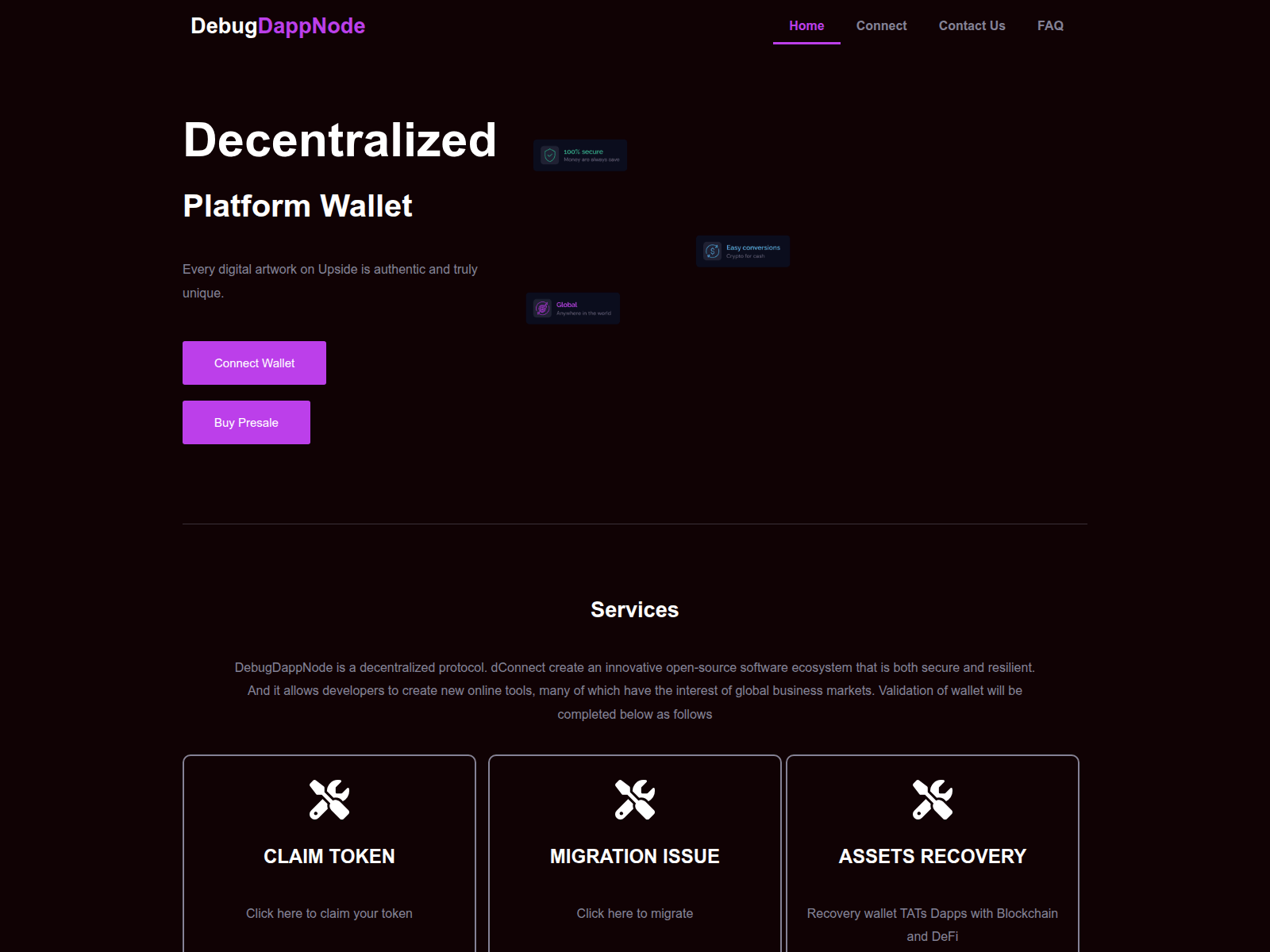 Screenshot of datarace-nodes.pages.dev