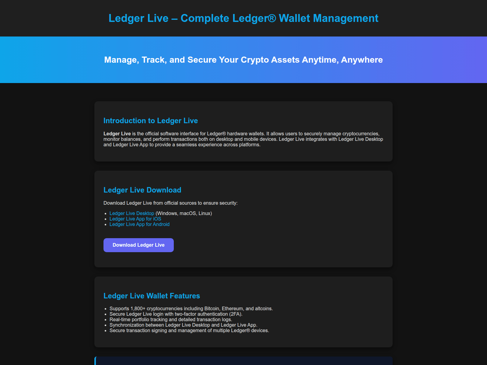Screenshot of liveledge-home-eng.pages.dev