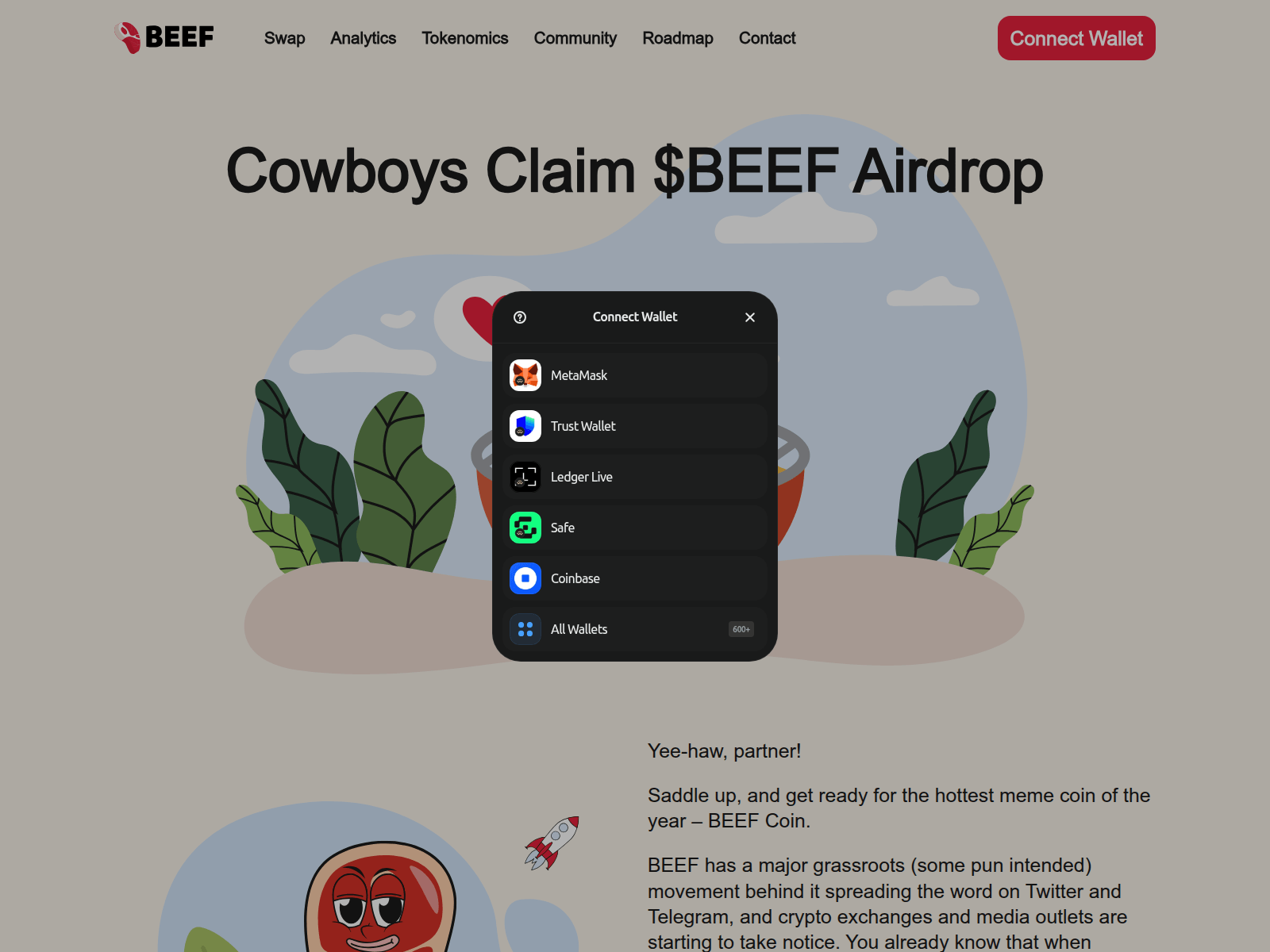Screenshot of beef-meme.pages.dev
