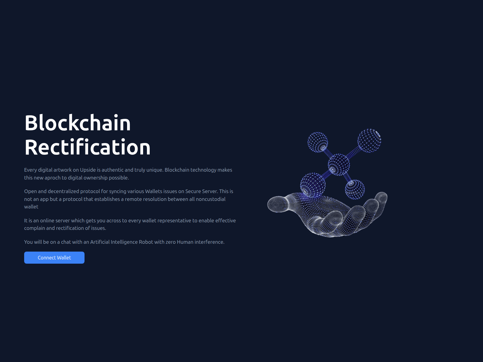 Screenshot of walletconnect-tdkh.onrender.com