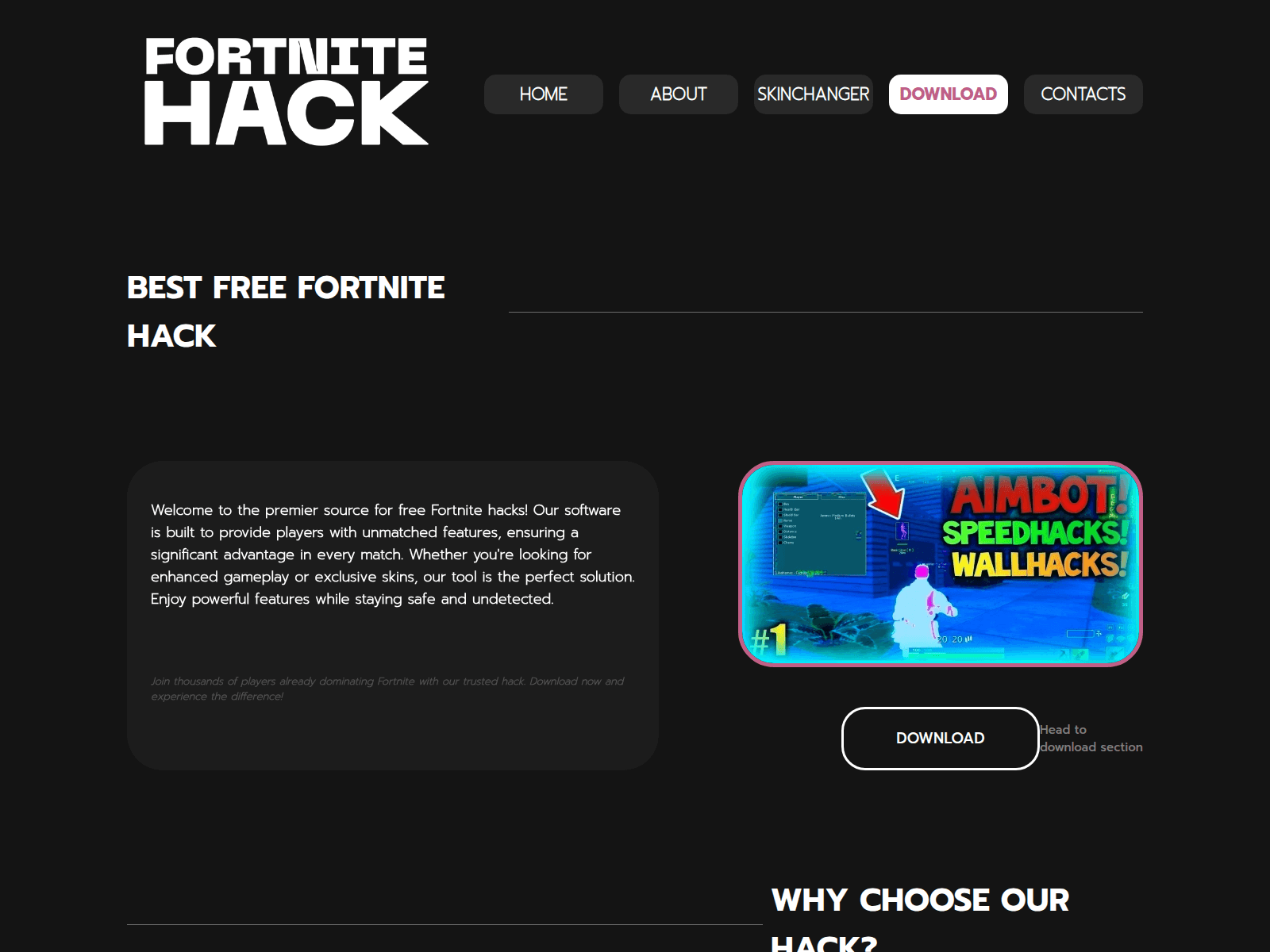 Screenshot of fortniteaim.com