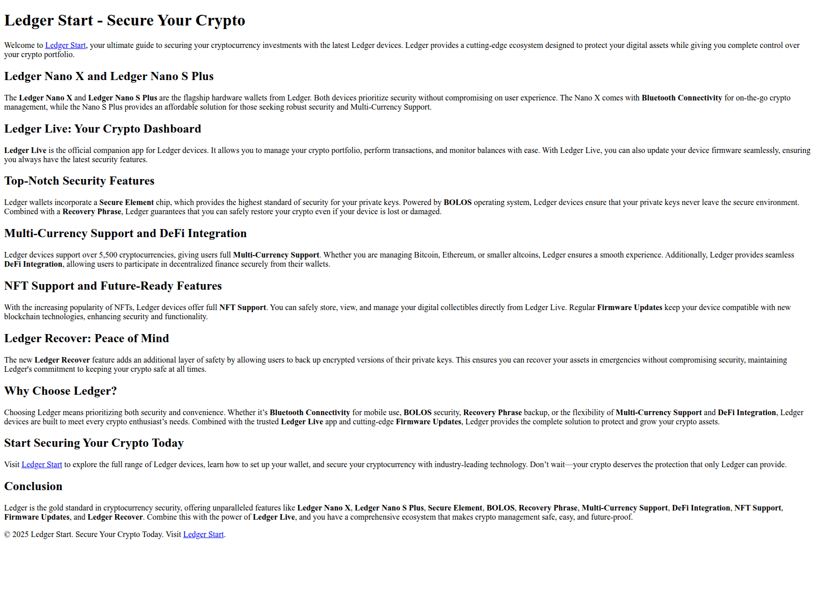 Screenshot of leedger-com-us-start.pages.dev
