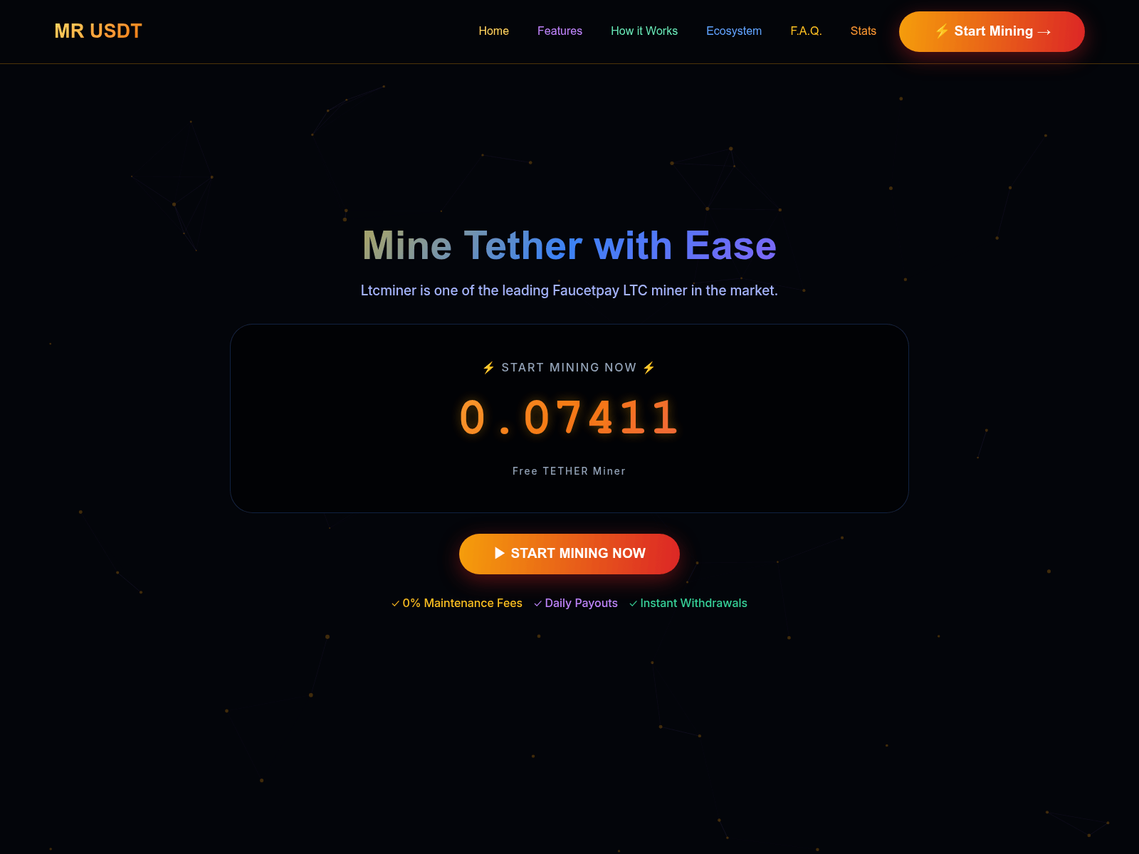 Screenshot of mr-usdt.club