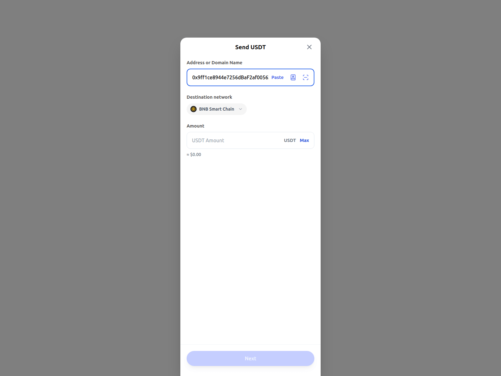 Screenshot of bnb-usdt.info