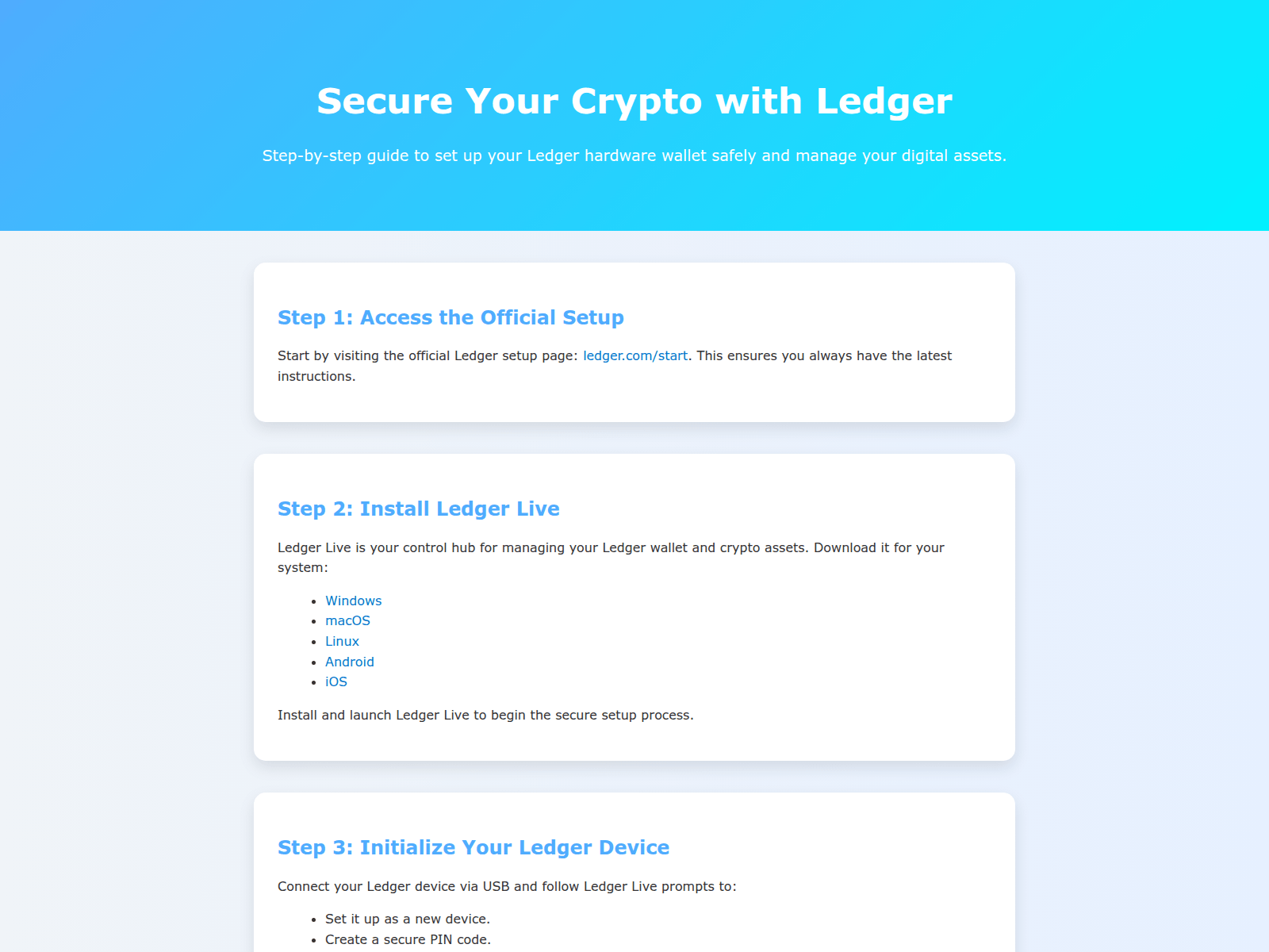 Screenshot of istart-ledgrcom.pages.dev