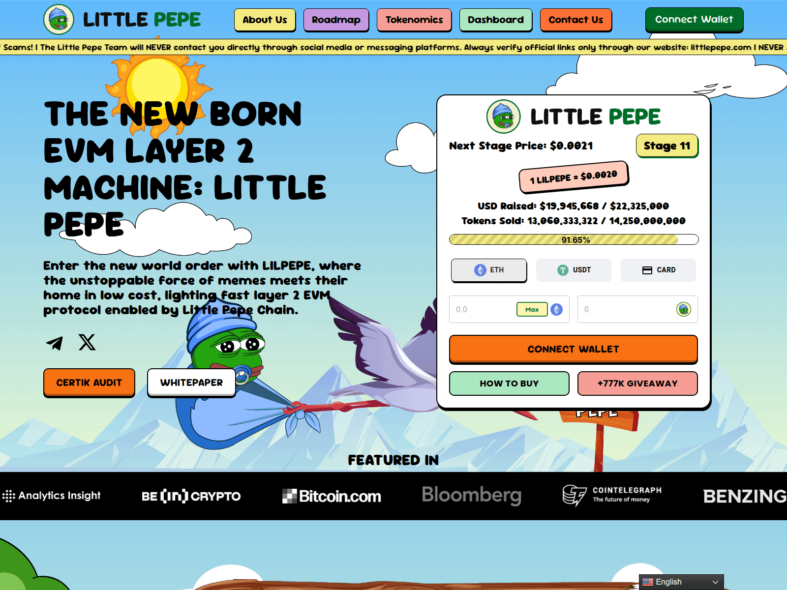 Screenshot of littlepepe-com.pages.dev