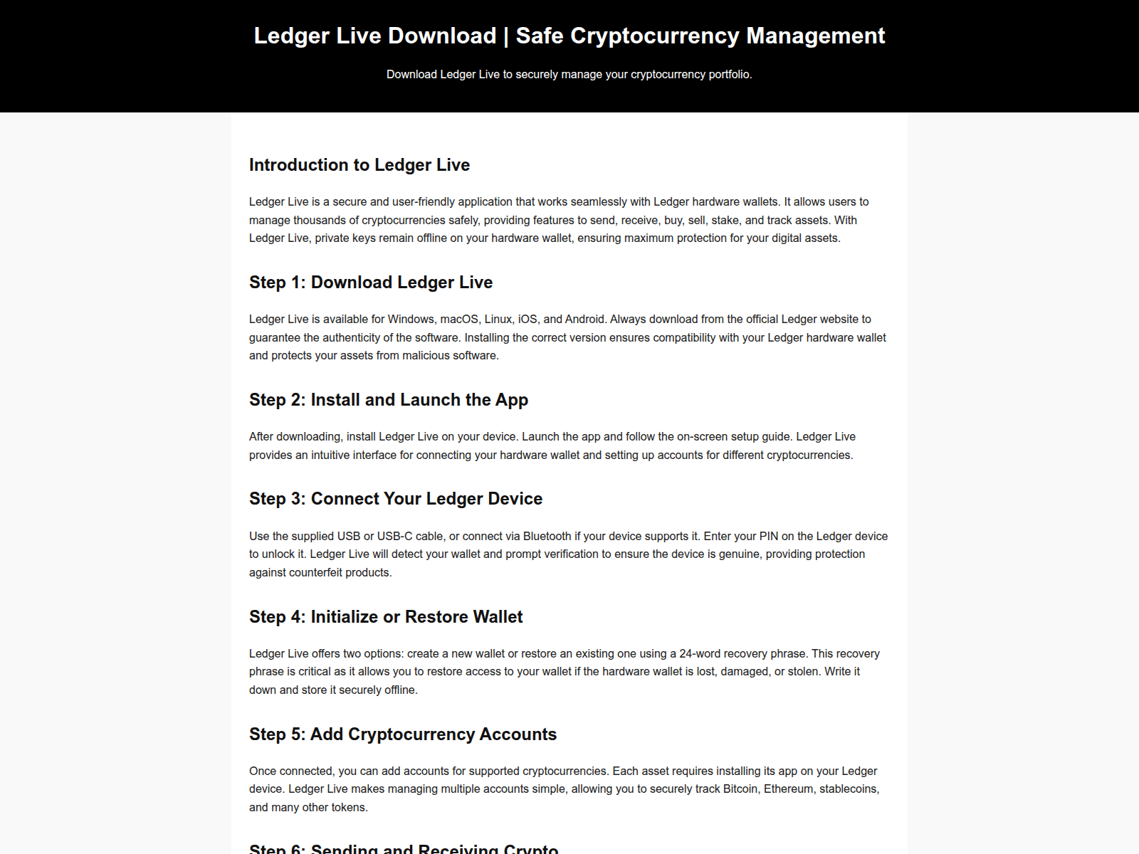 Screenshot of ledgeerr-live-dowload-us.pages.dev