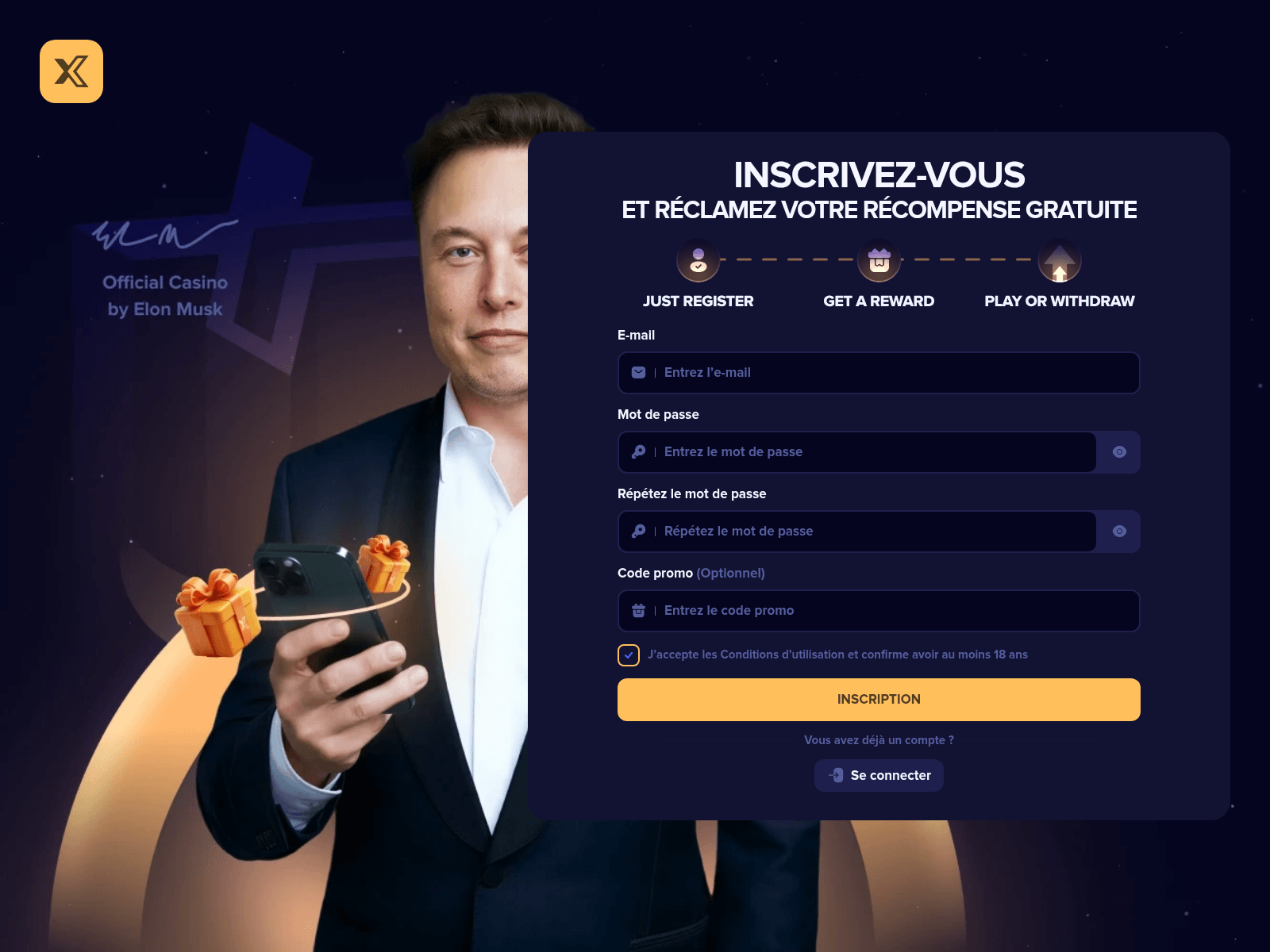 Screenshot of muskbetting.com