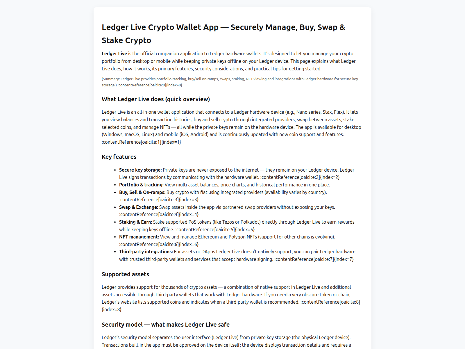 Screenshot of ledger-live-faq-dku.pages.dev