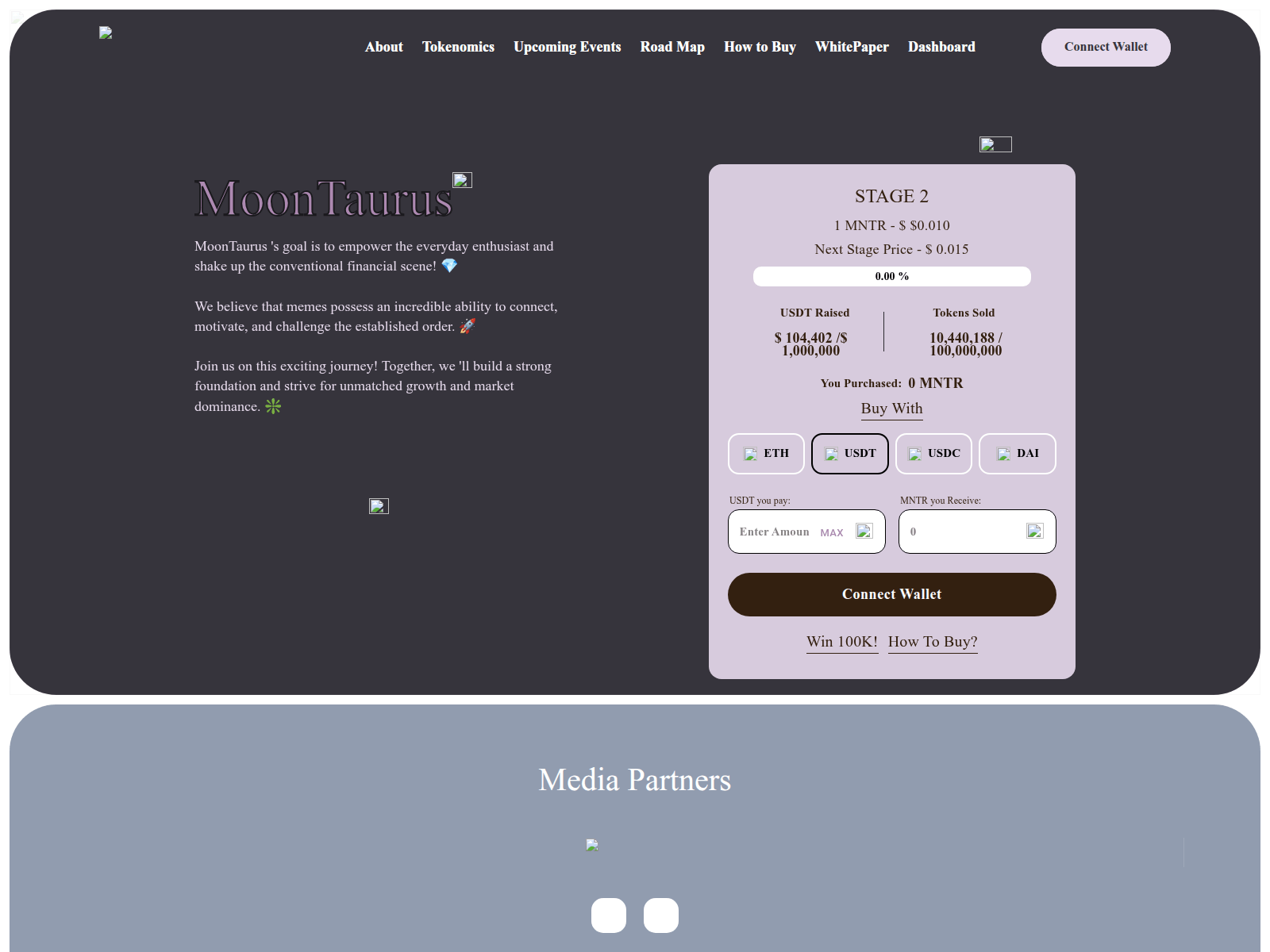 Screenshot of moontaurus-com.pages.dev