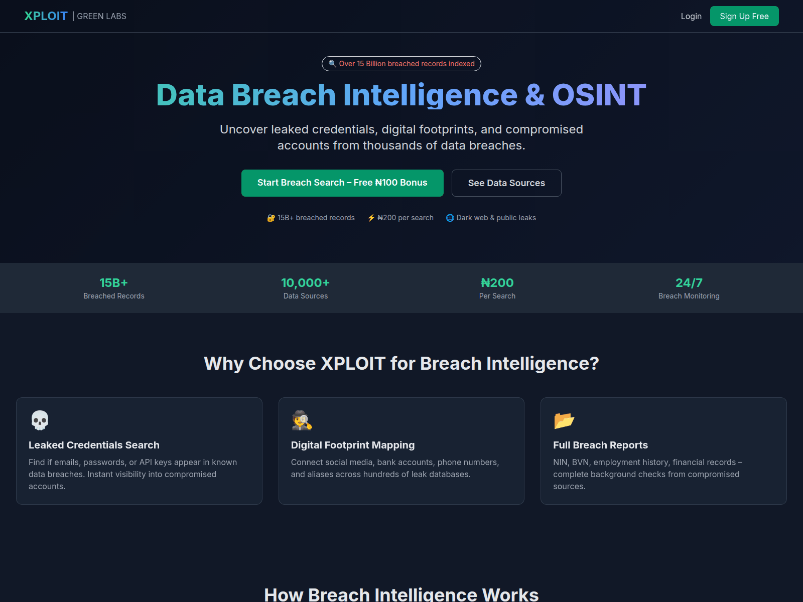 Screenshot of xgreenlab.com.ng