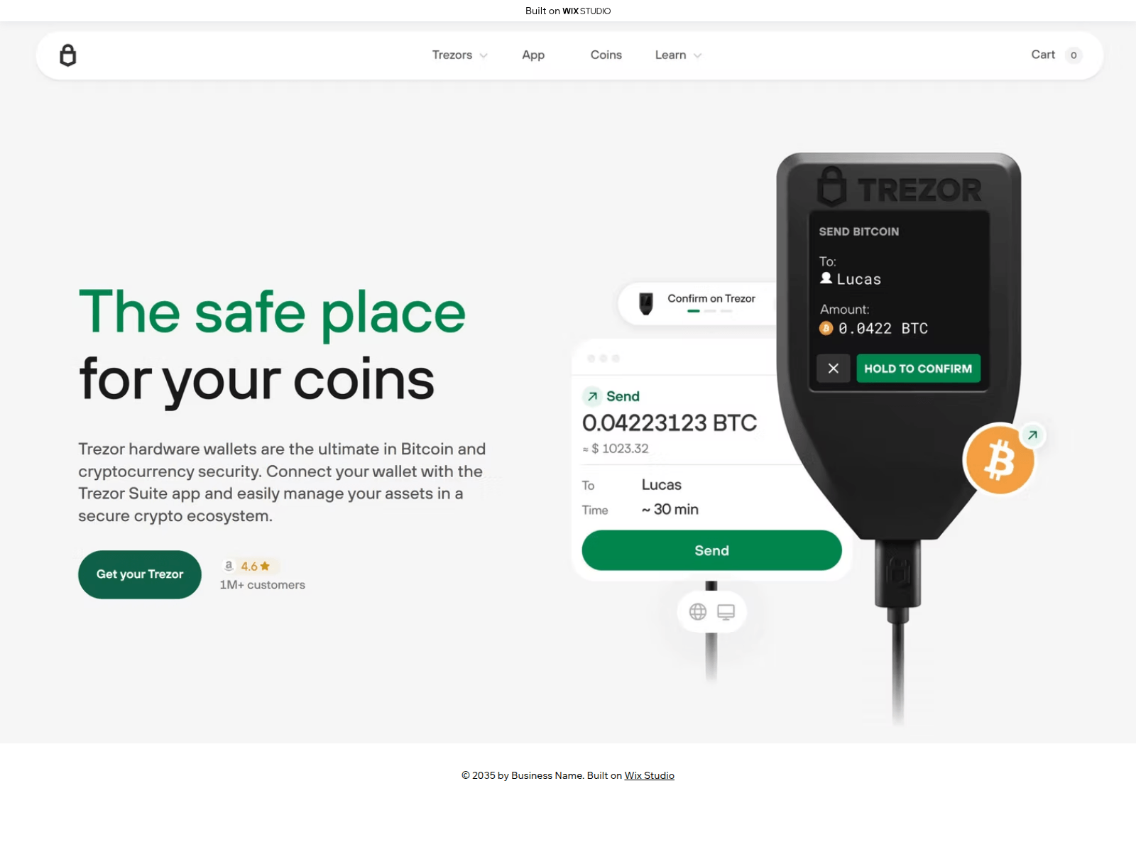 Screenshot of sites-bridage.wixstudio.com