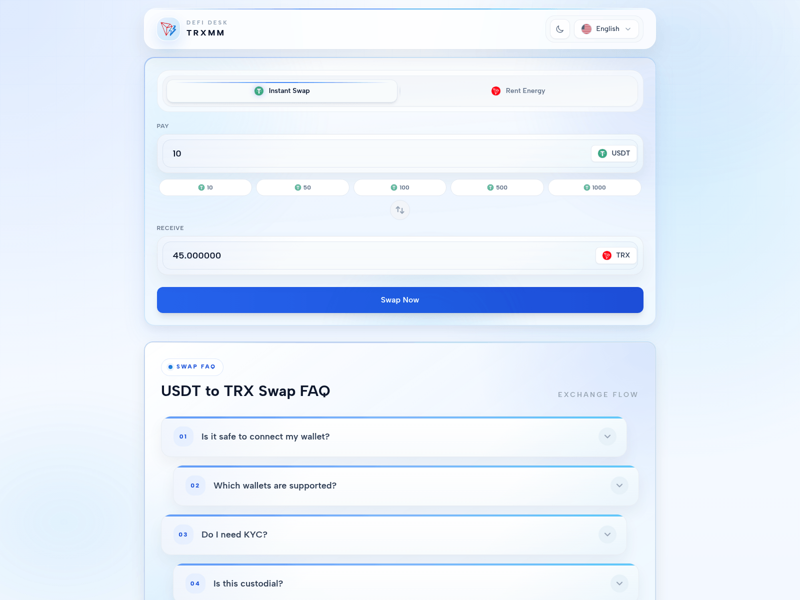 Screenshot of trxmm.org