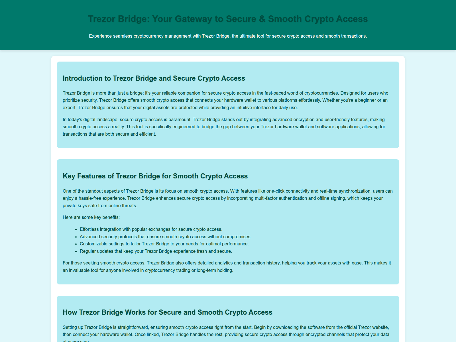 Screenshot of trazer-bridges-logged-in.pages.dev