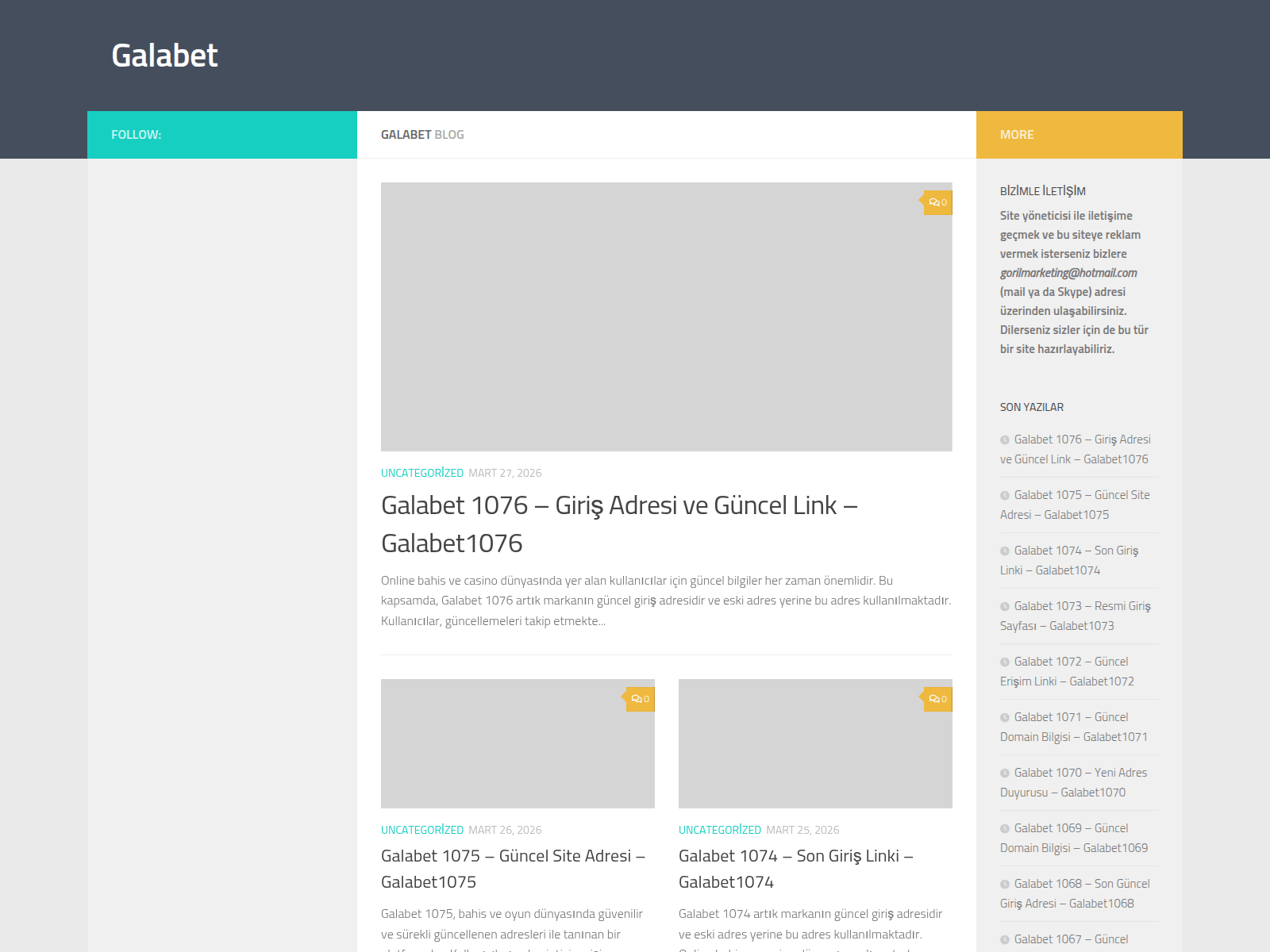 Screenshot of galabetgiris.org