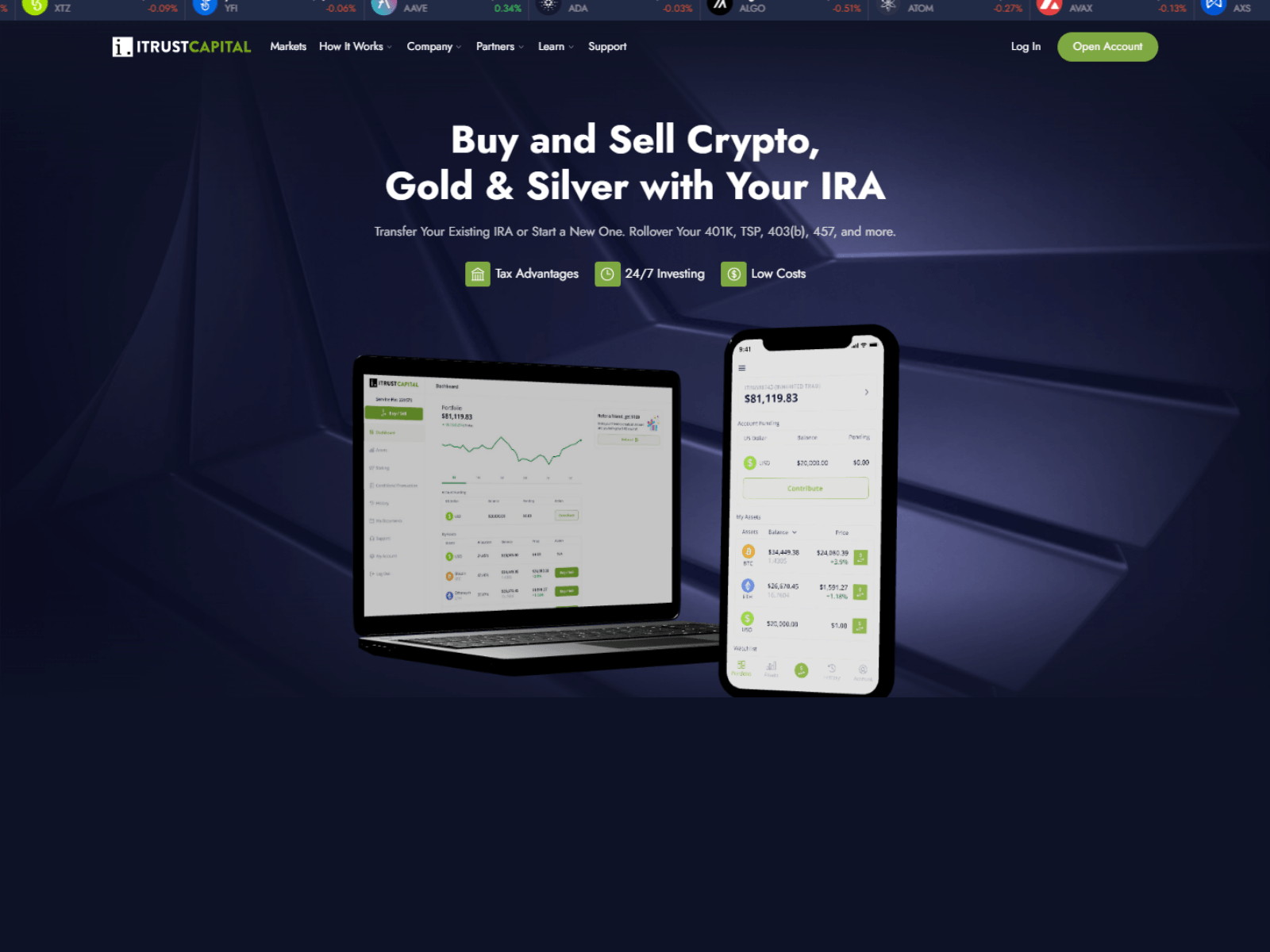 Screenshot of itrusscpietal-login.webflow.io
