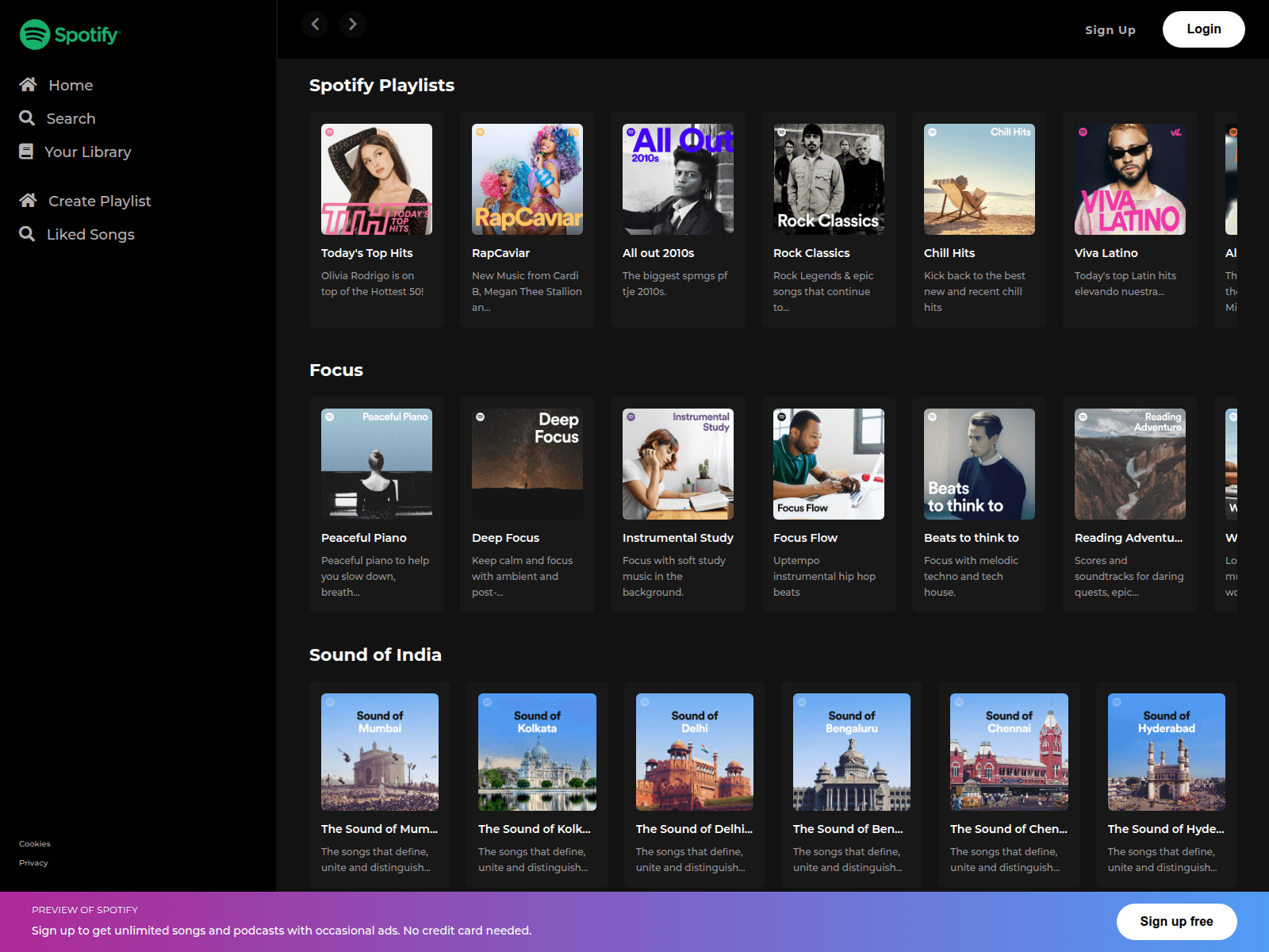 Screenshot of ansooo7.github.io