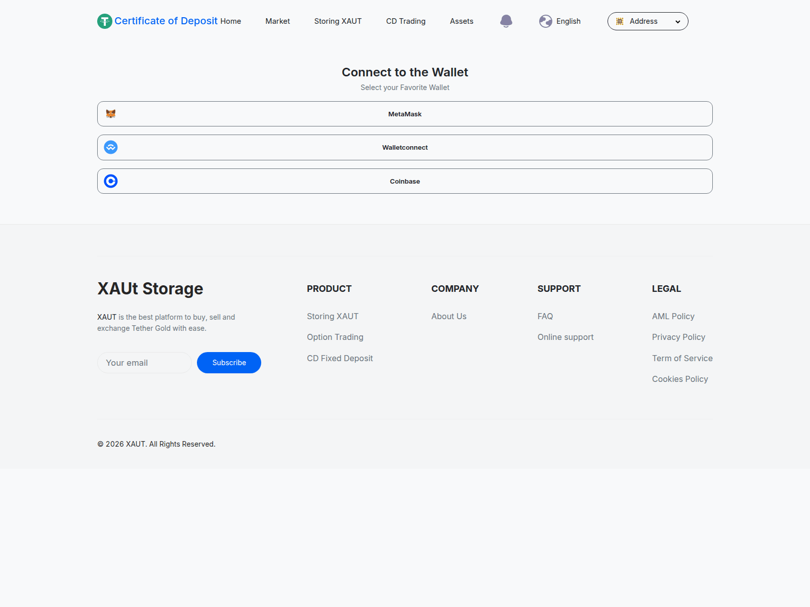 Screenshot of cdeposit.cc