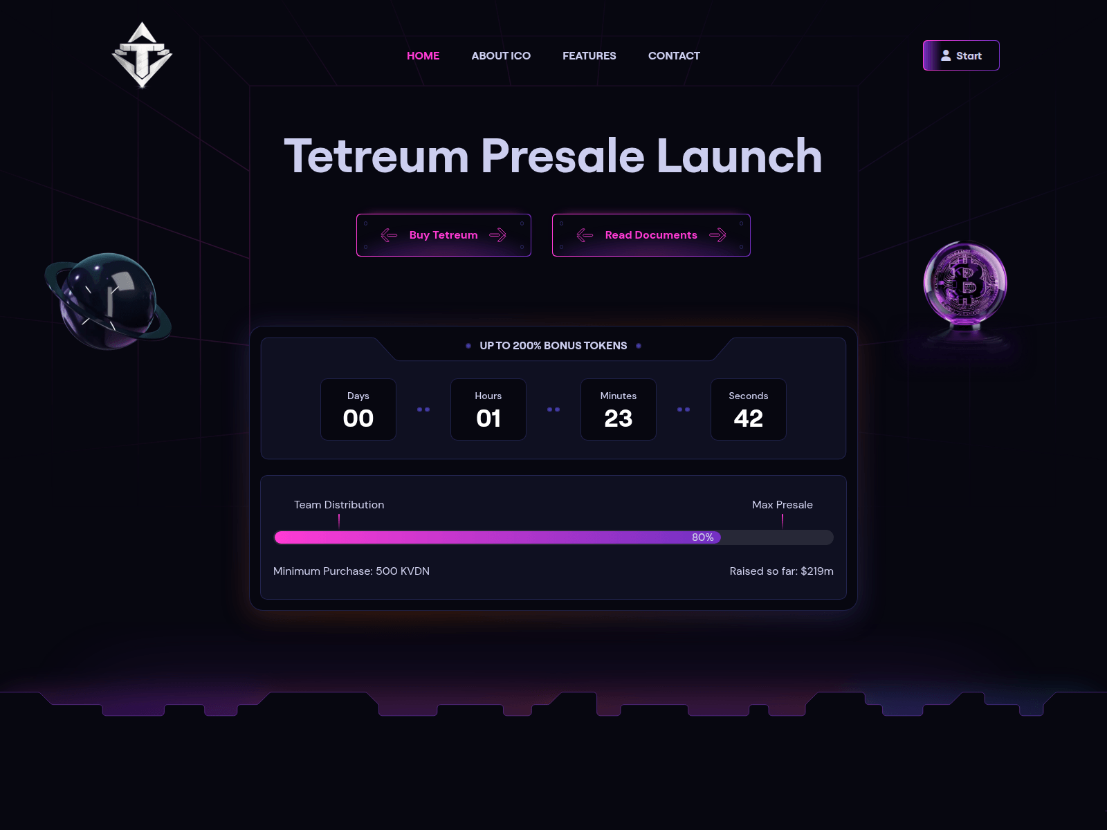 Screenshot of tetreum.org
