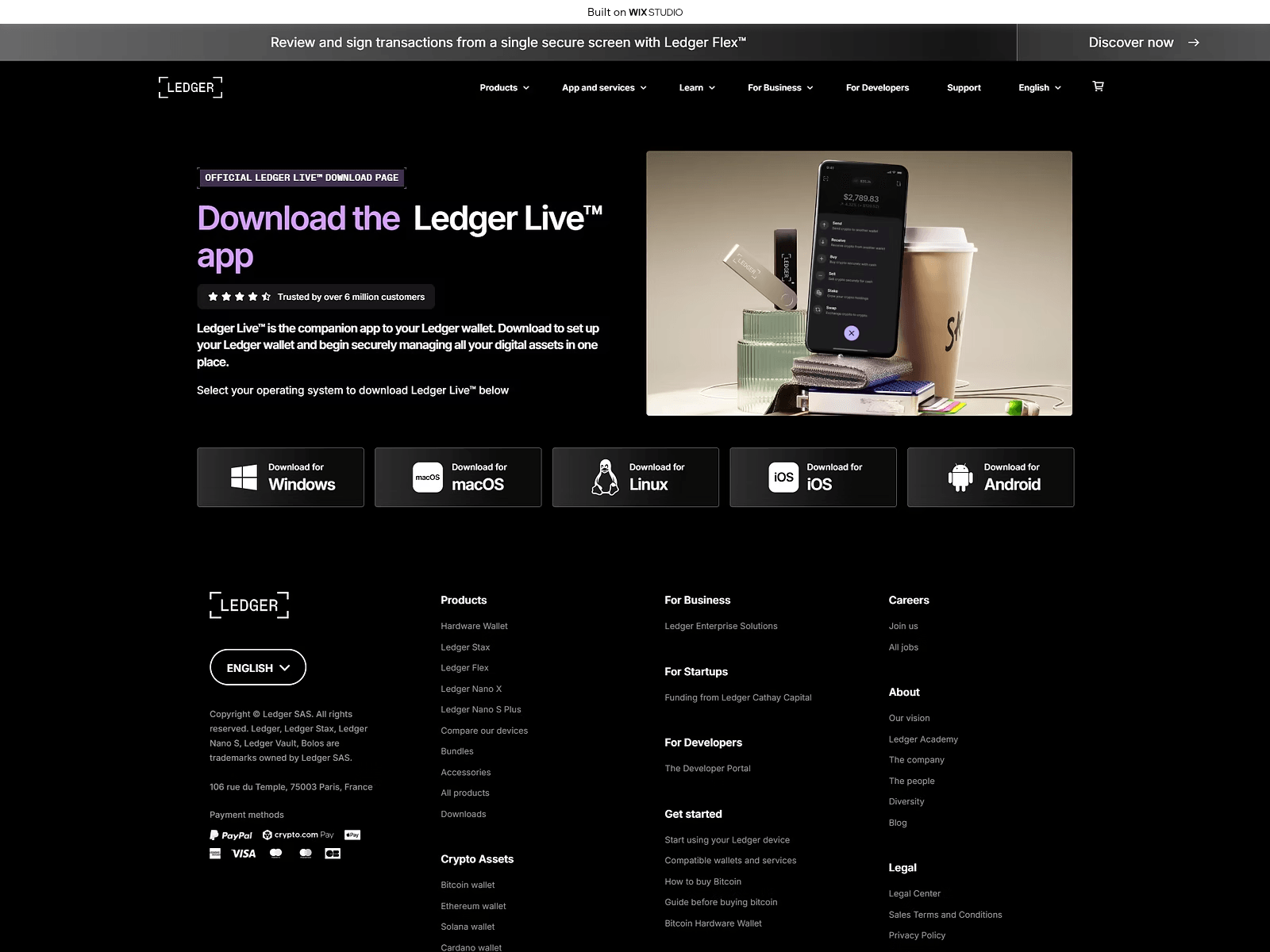 Screenshot of platforms-starts.wixstudio.com
