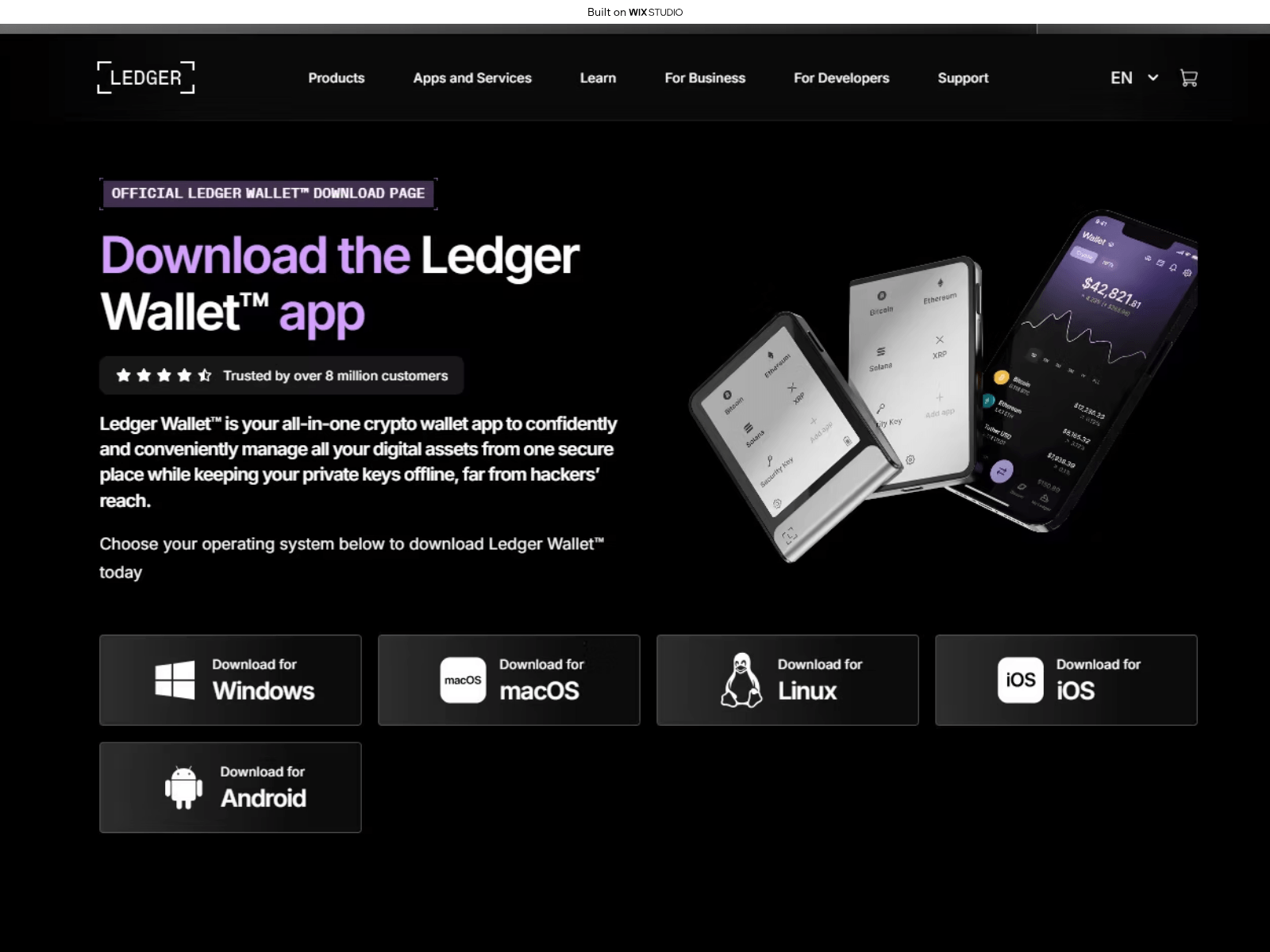 Screenshot of eng-desktops.wixstudio.com