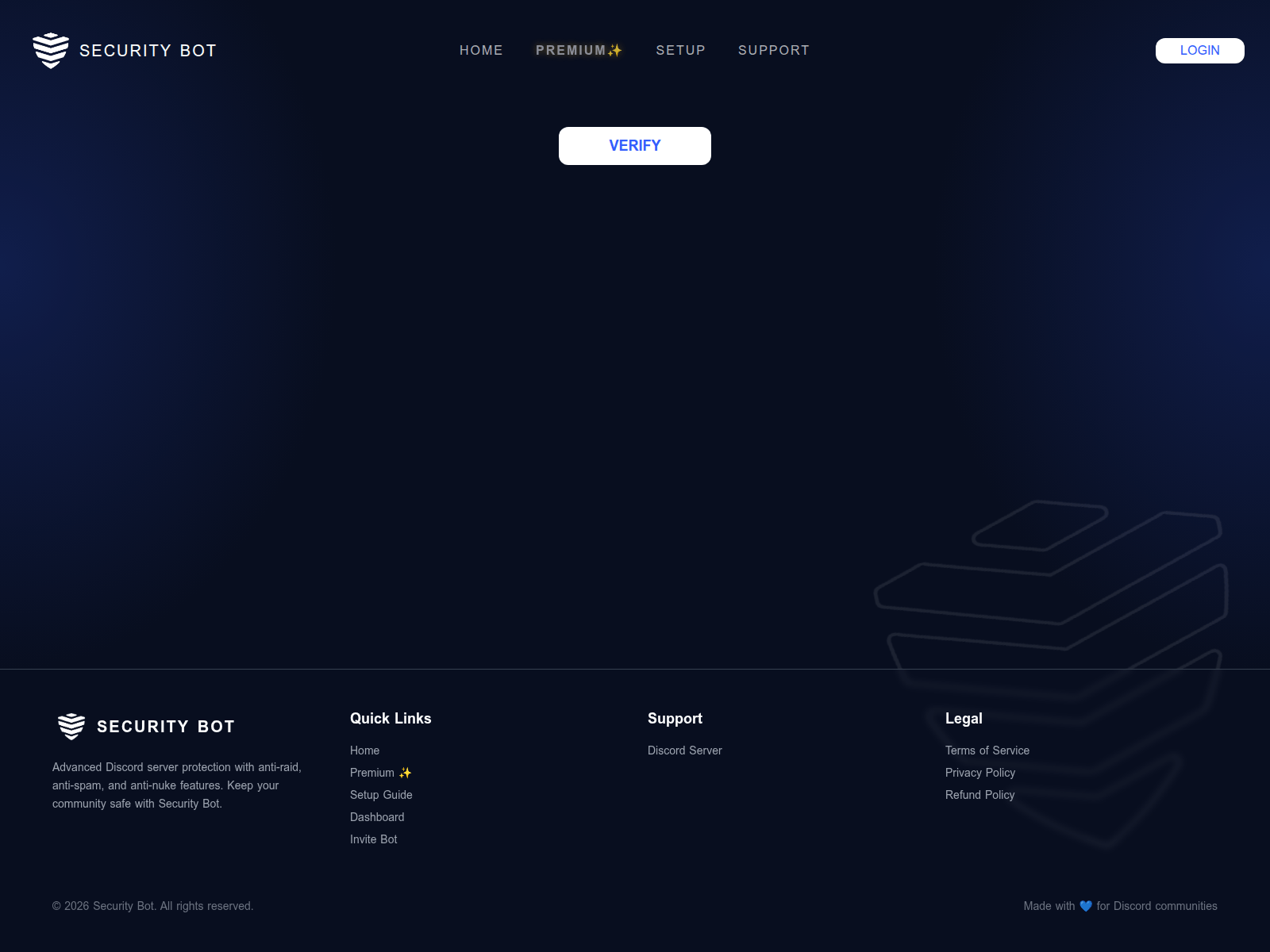 Screenshot of securitybot.cam