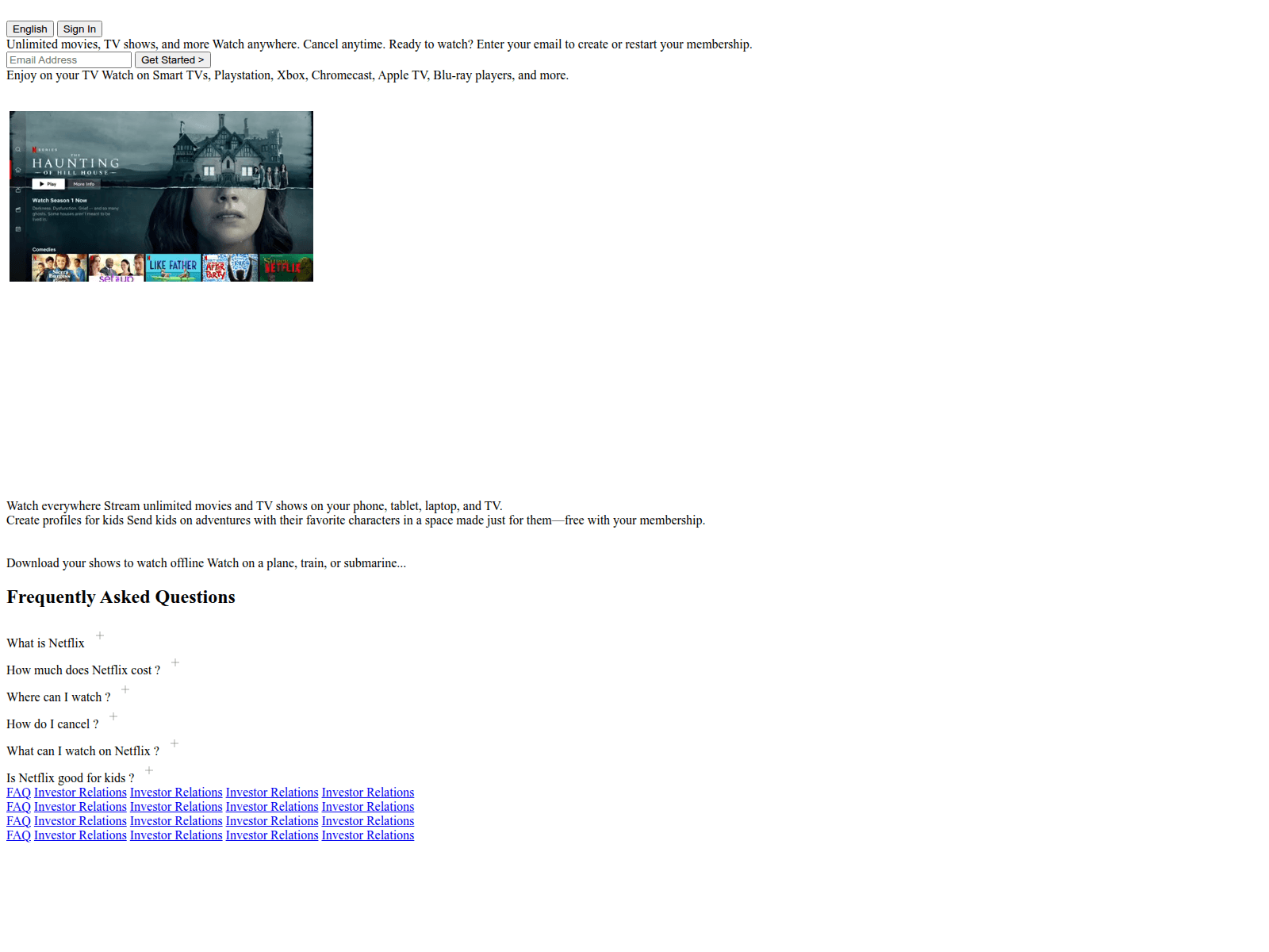 Screenshot of sumedha-student.github.io
