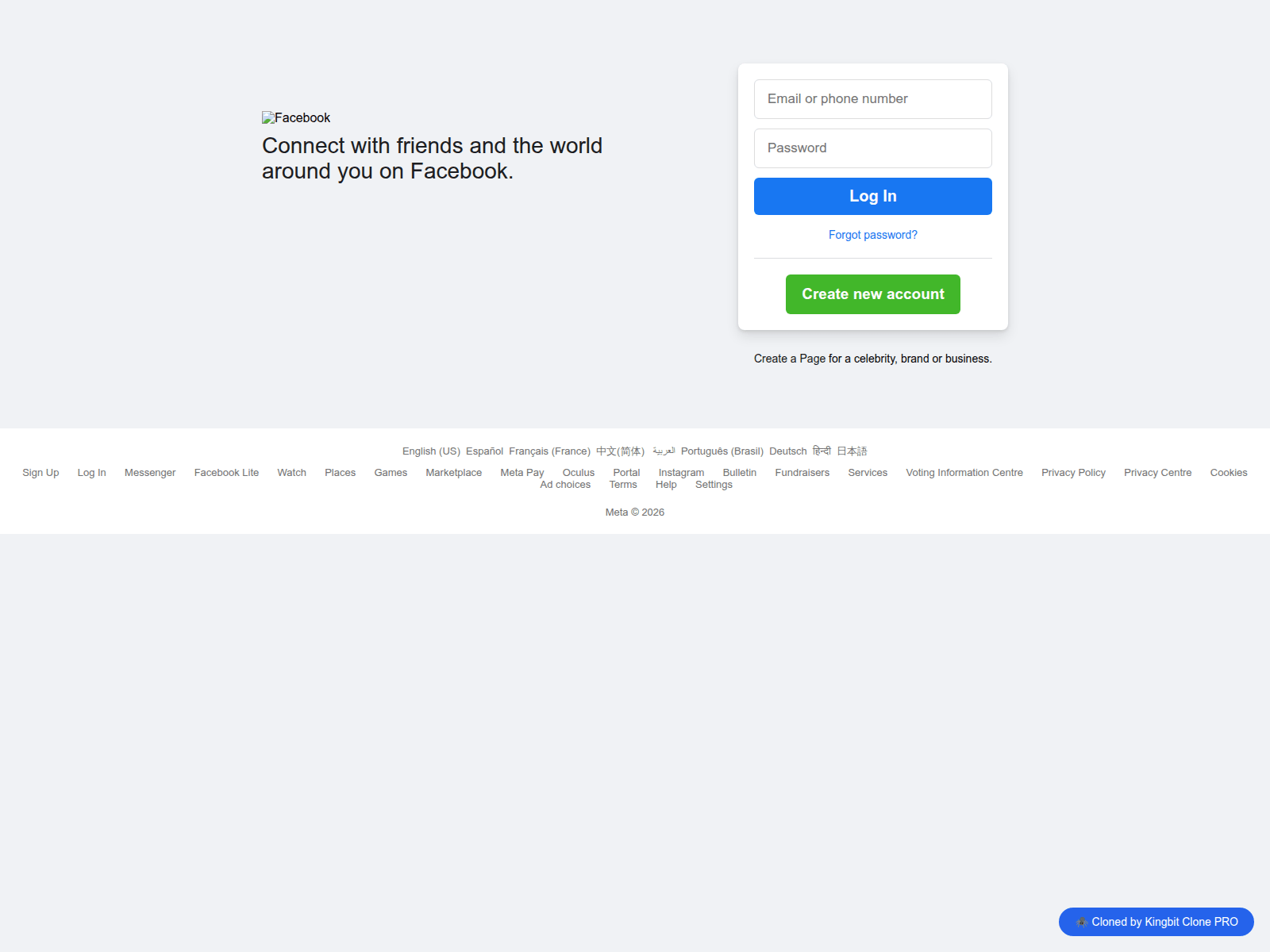 Screenshot of theking196.github.io