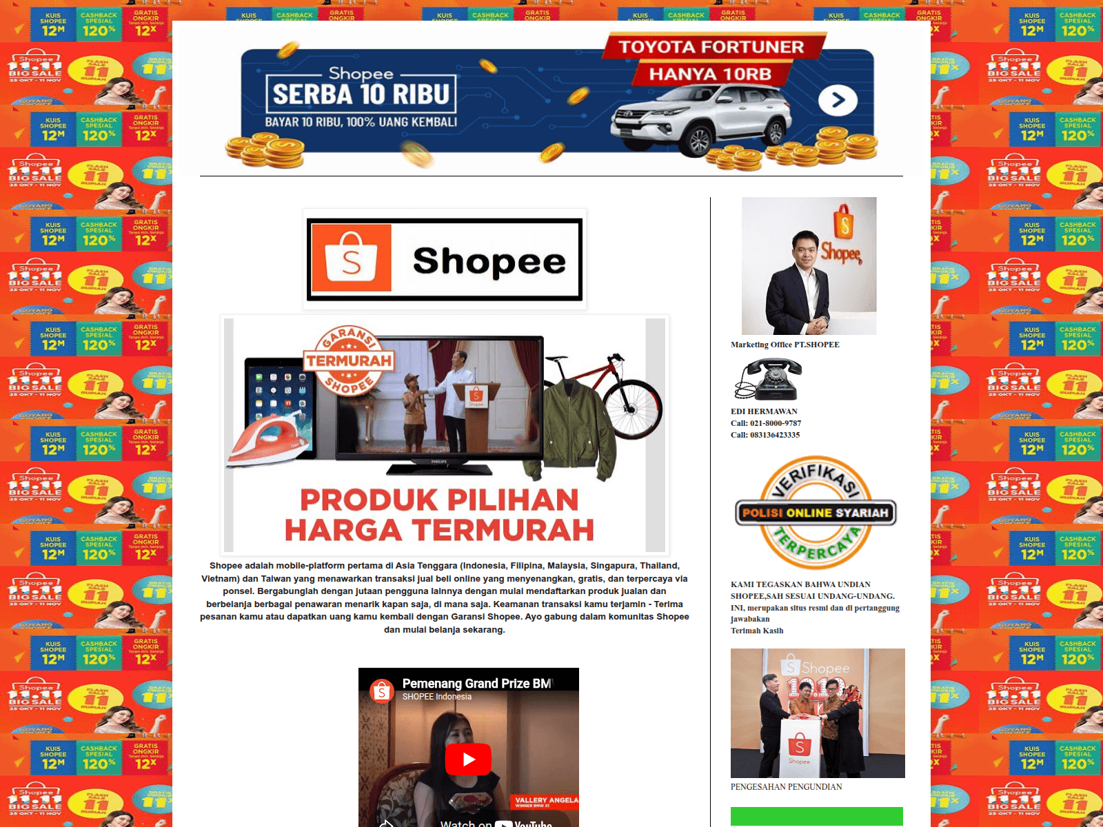 Screenshot of pt-shopee3335.blogspot.com