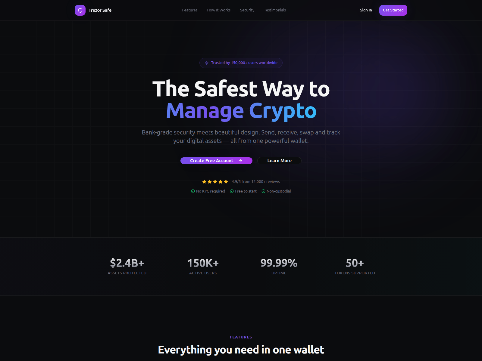 Screenshot of trezorsafe7.io