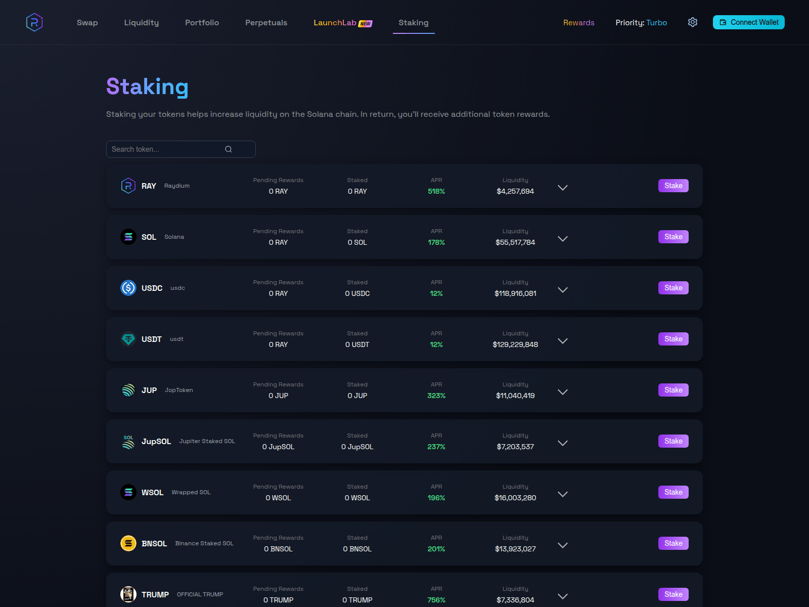 Screenshot of raydiun.cc
