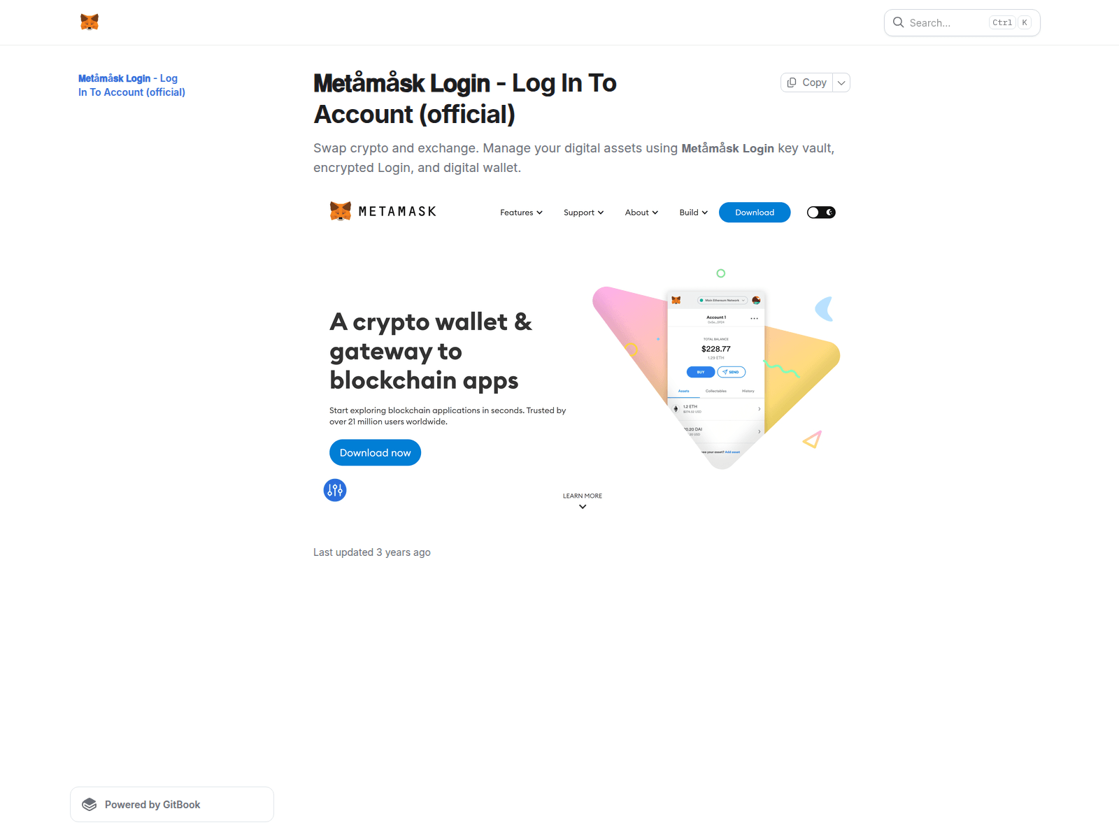Screenshot of metamsakslogem-usa.gitbook.io
