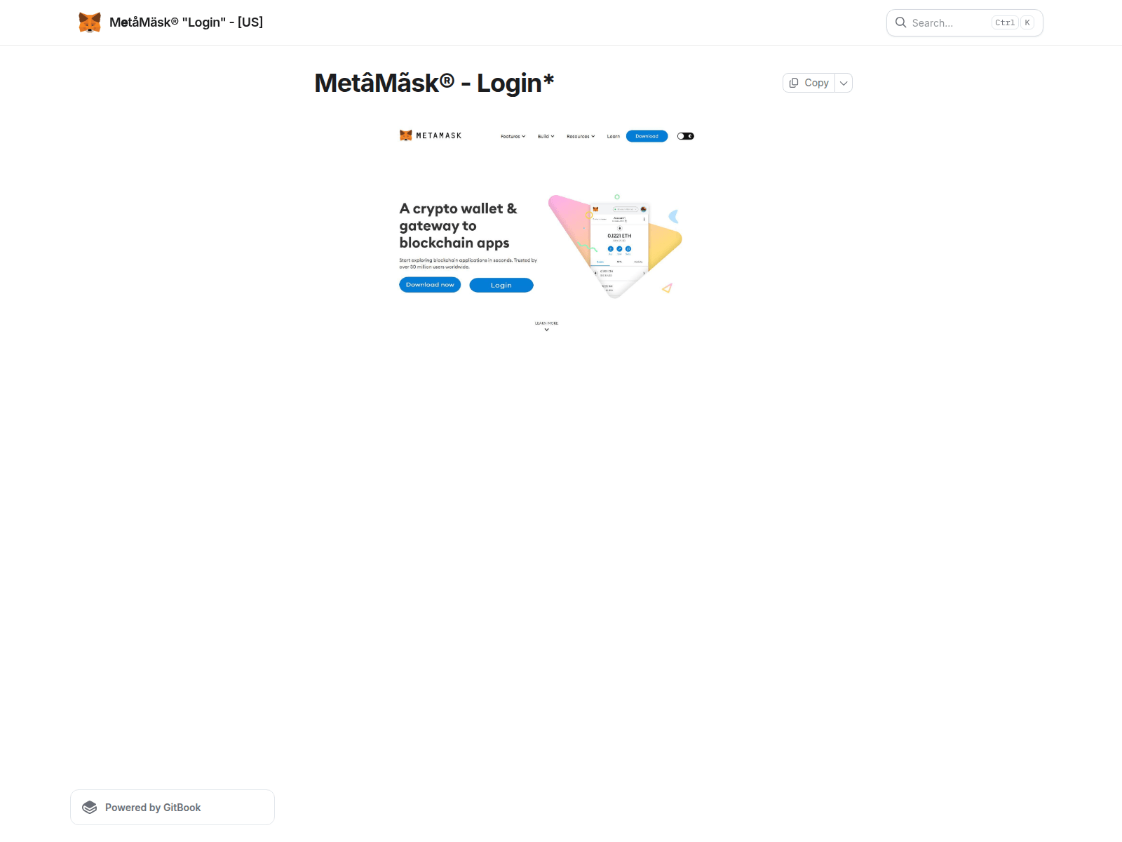 Screenshot of metamzklganv.gitbook.io