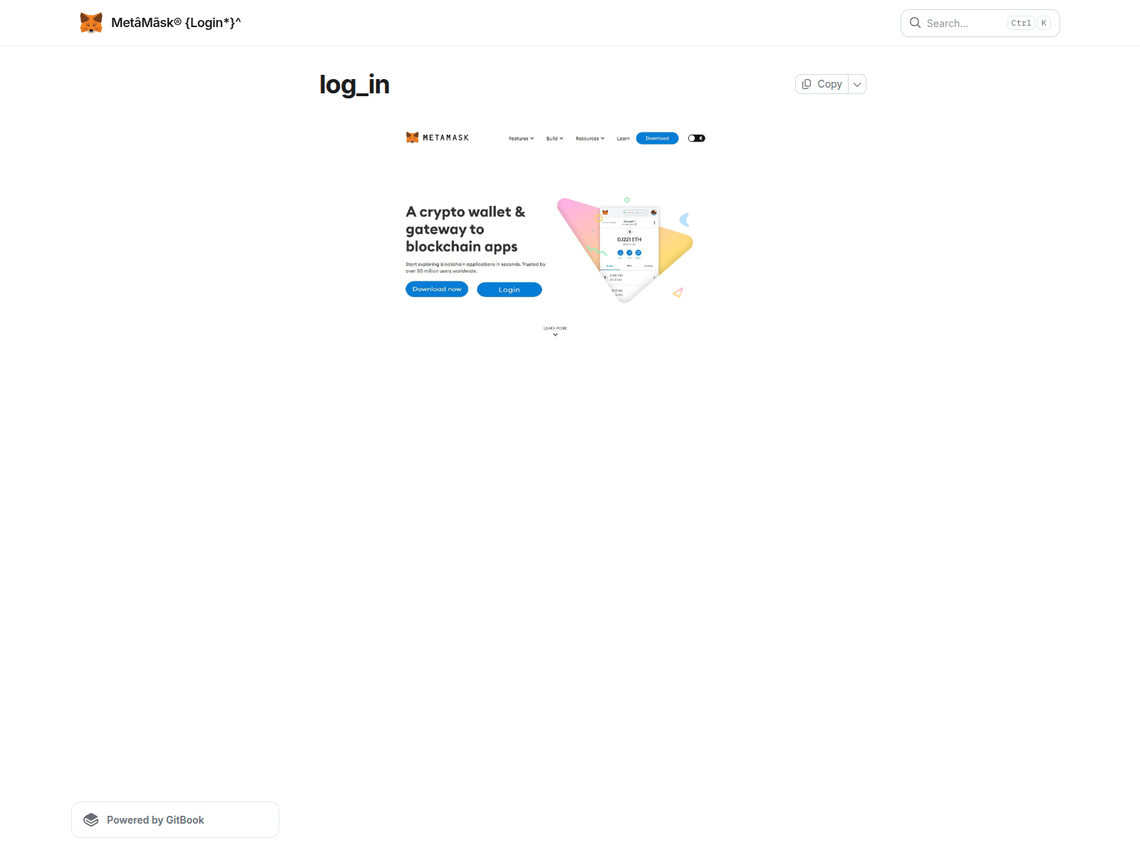 Screenshot of metamzkloganc.gitbook.io