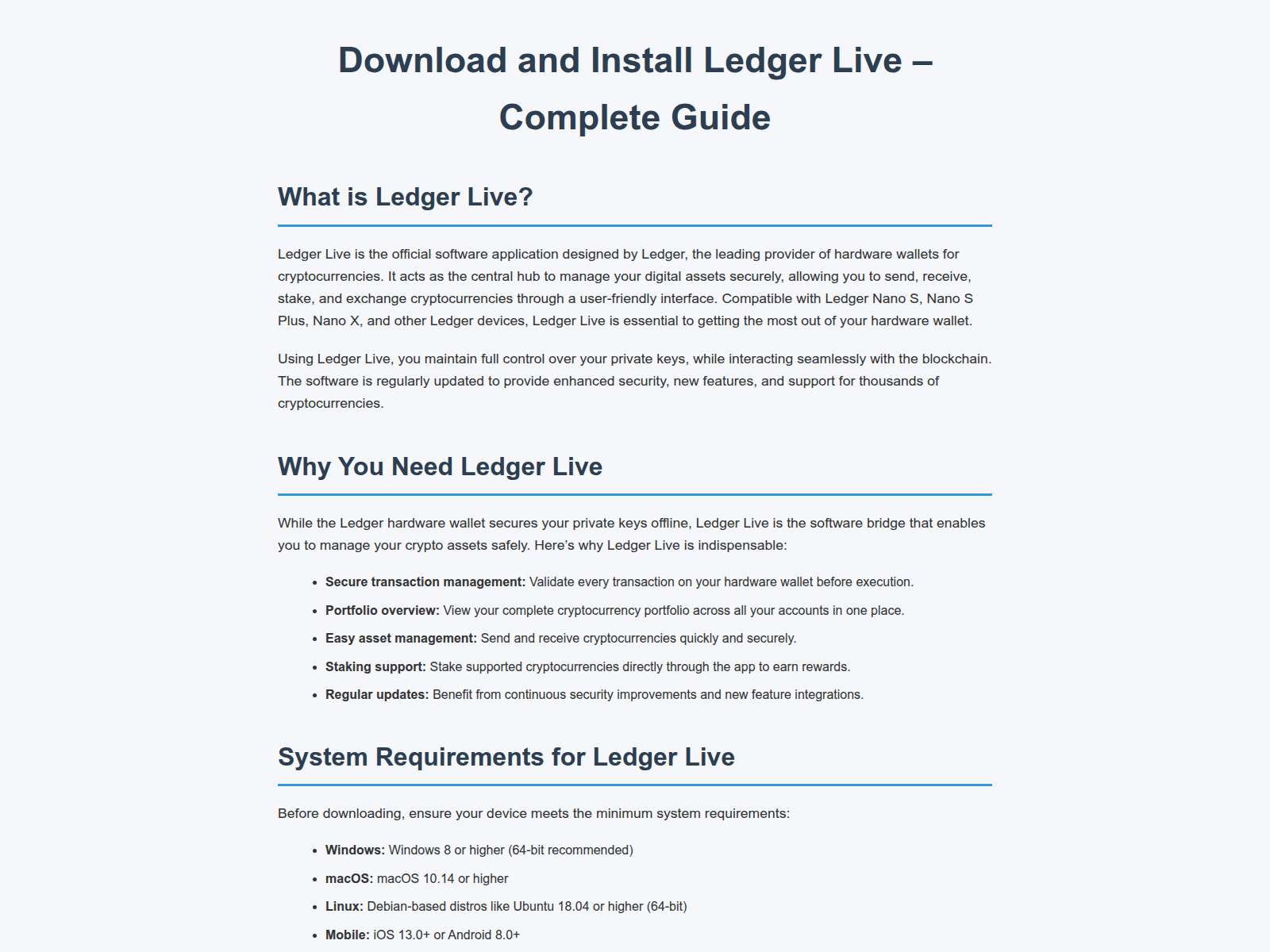 Screenshot of ledger--live--run.pages.dev