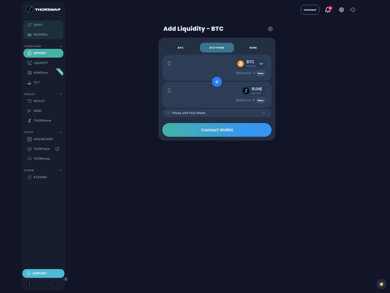 Screenshot of app.home-thor.net
