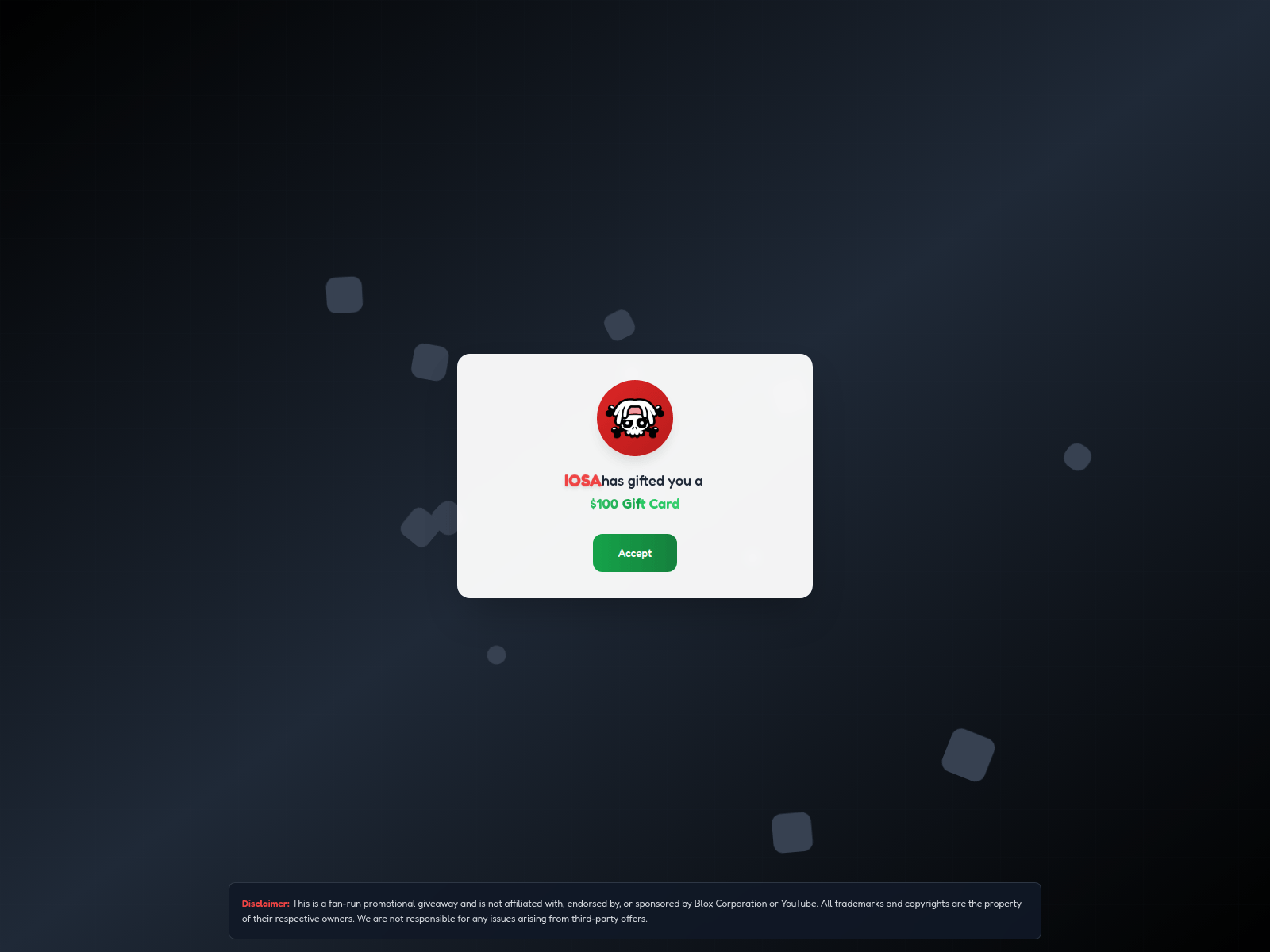 Screenshot of iosa.click