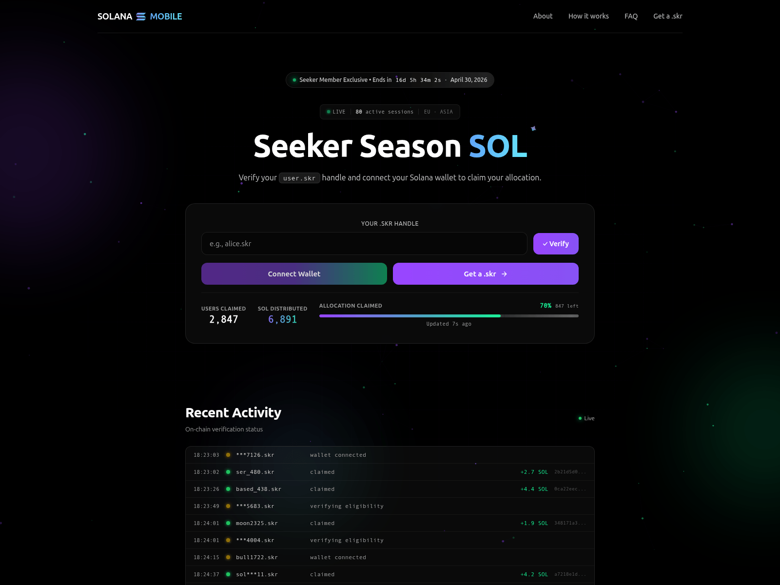 Screenshot of skr-mobile.com