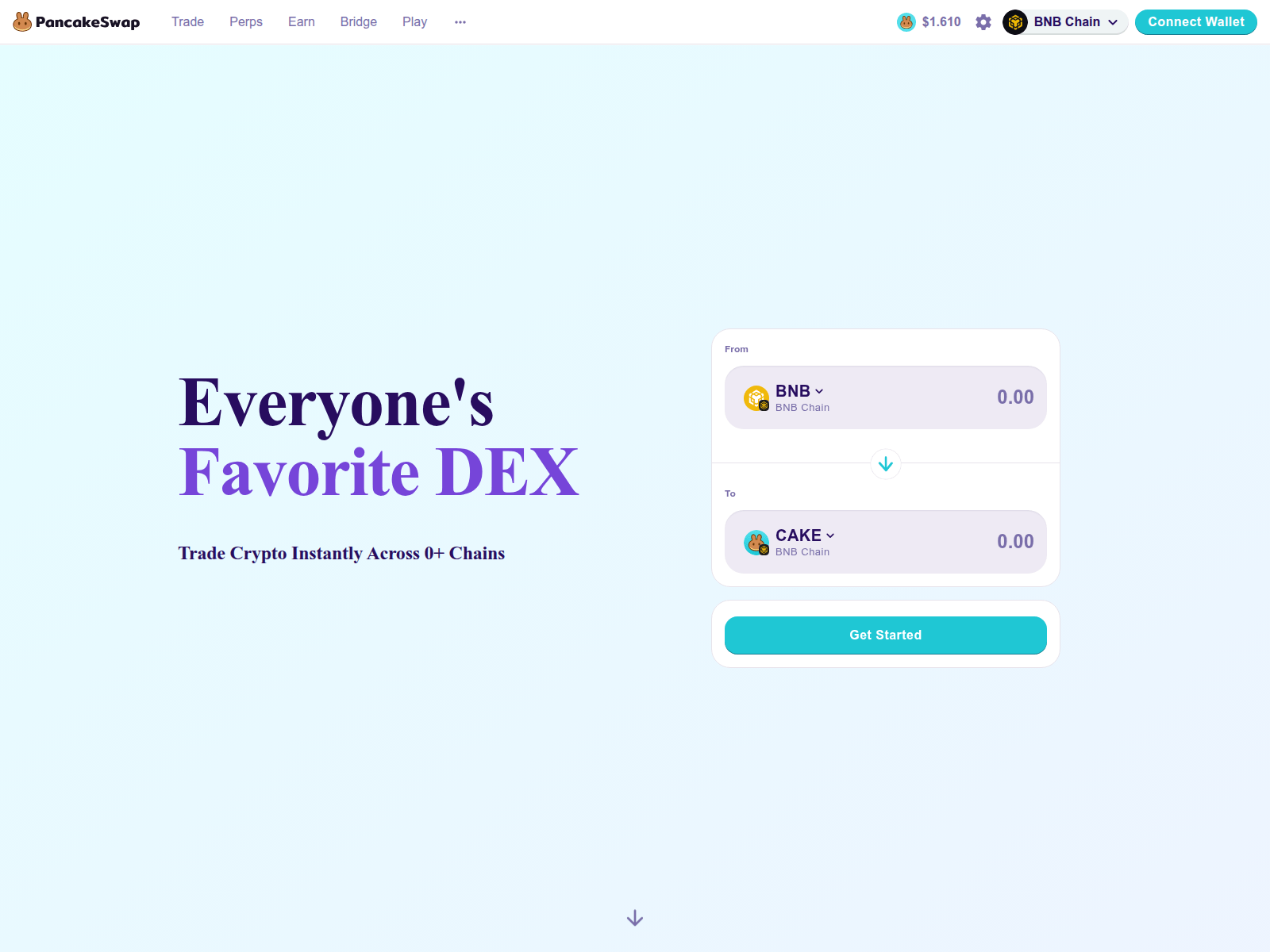 Screenshot of stericxswap.com