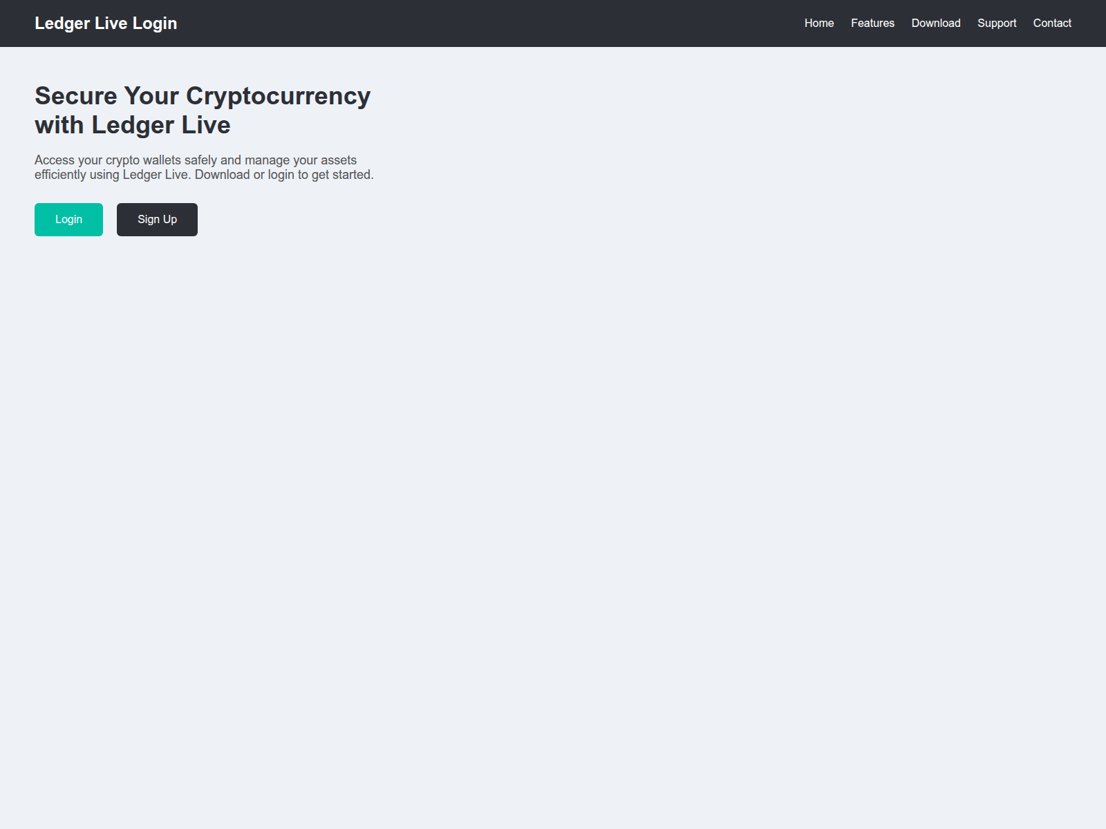 Screenshot of divace-lidgerlive-welcome.pages.dev