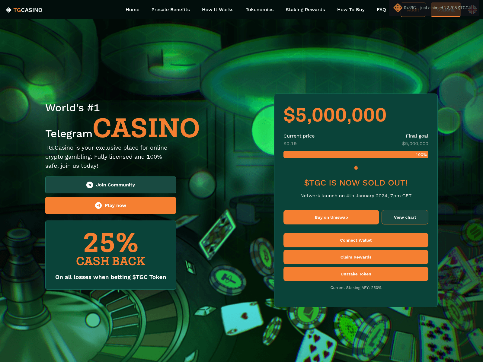 Screenshot of tgcasinoweb.pages.dev