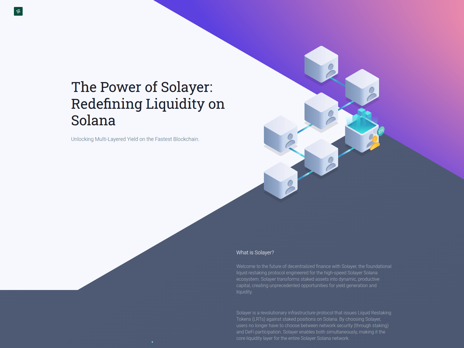 Screenshot of solayercard.com