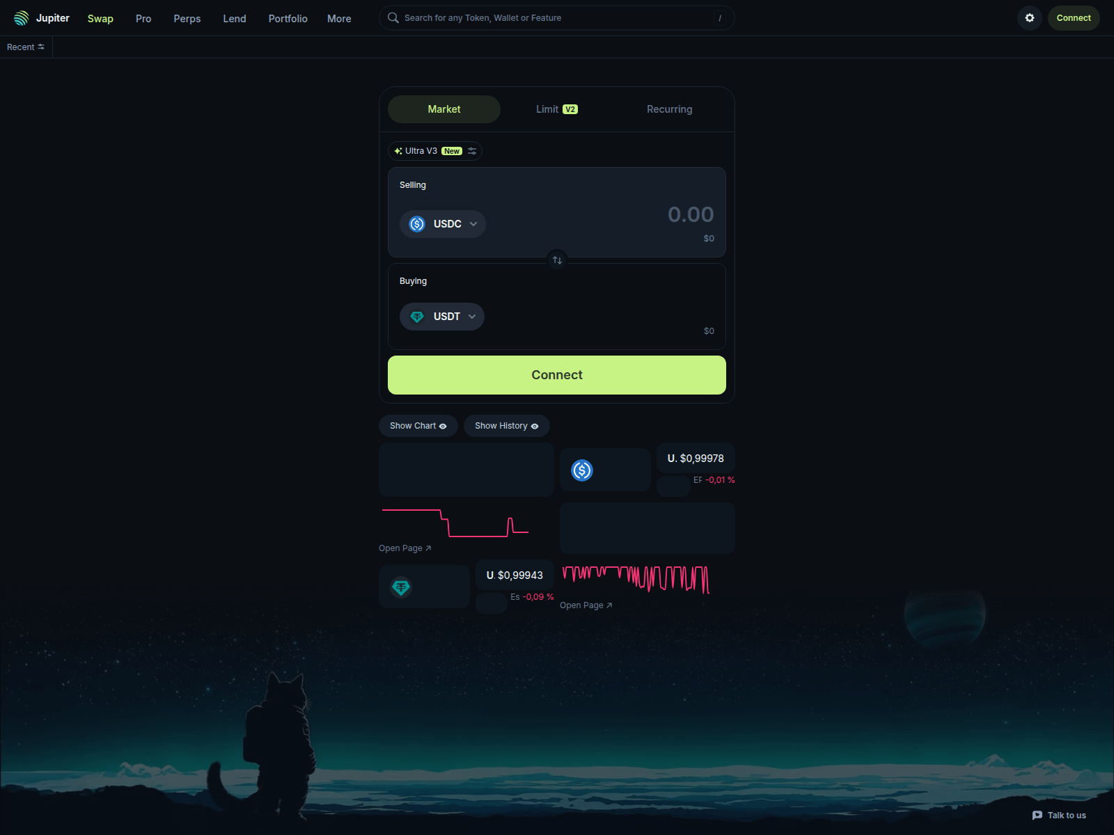 Screenshot of juptier-swap.finance