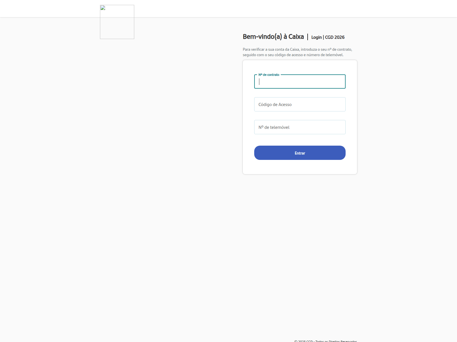 Screenshot of caixadirecta-sinal.com