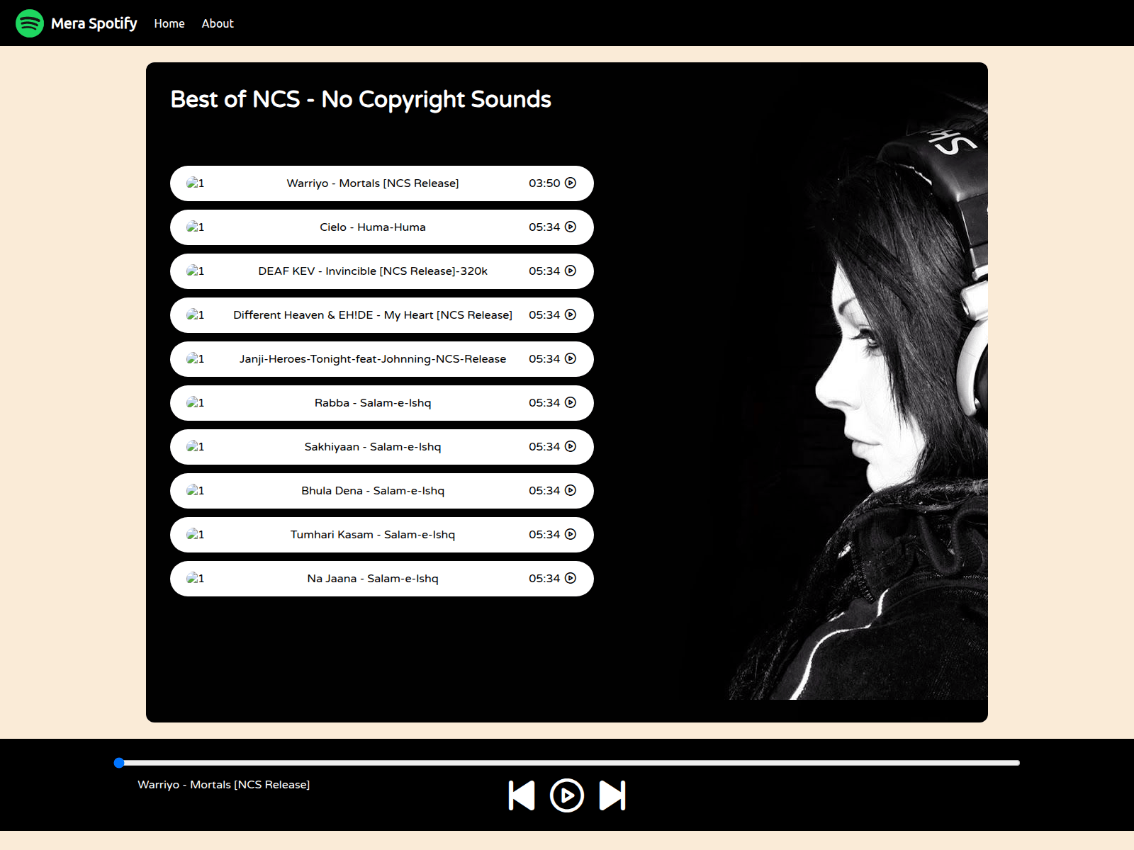 Screenshot of bhumikabhilkar.github.io
