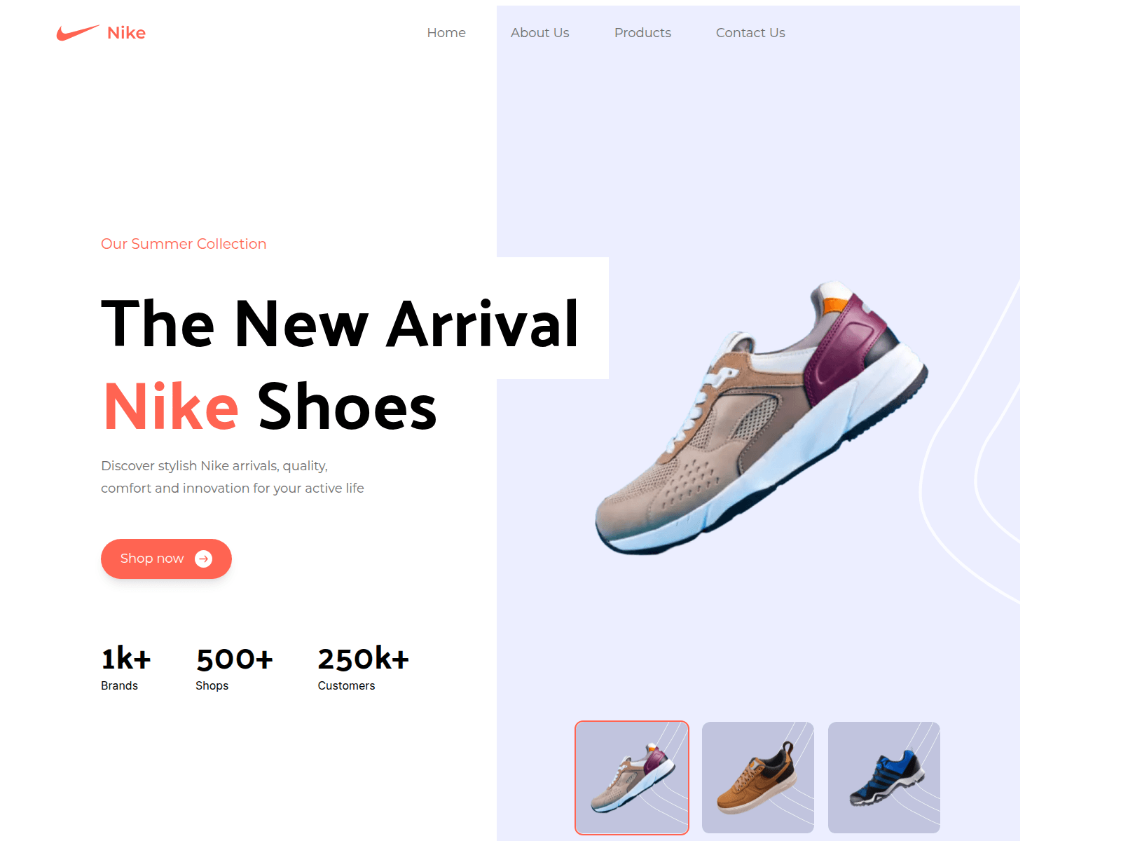 Screenshot of nike-aykhan85.vercel.app